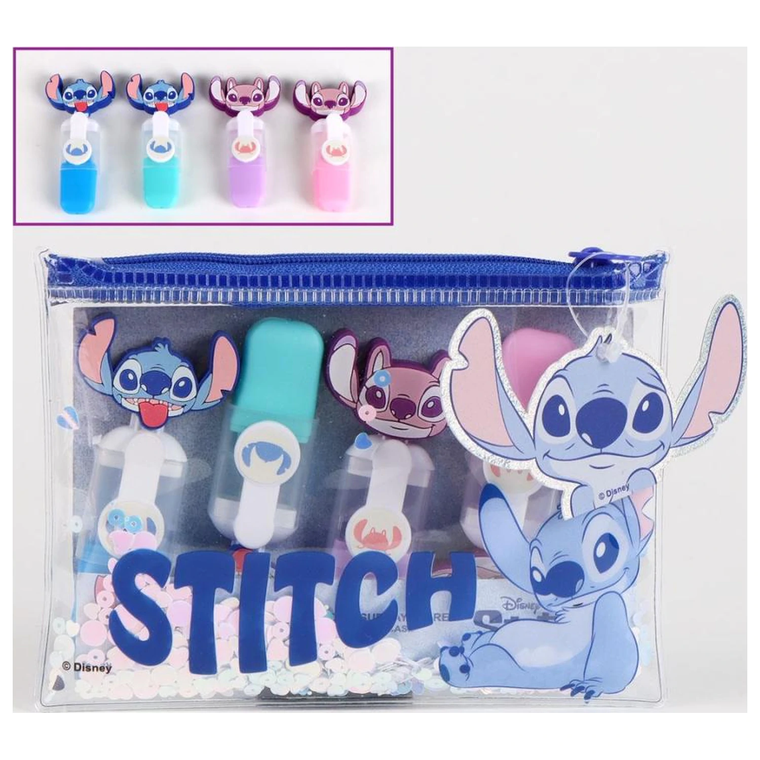 Stitch & Angel balení 4 mini zvýrazňovačů Head fotografii produktu