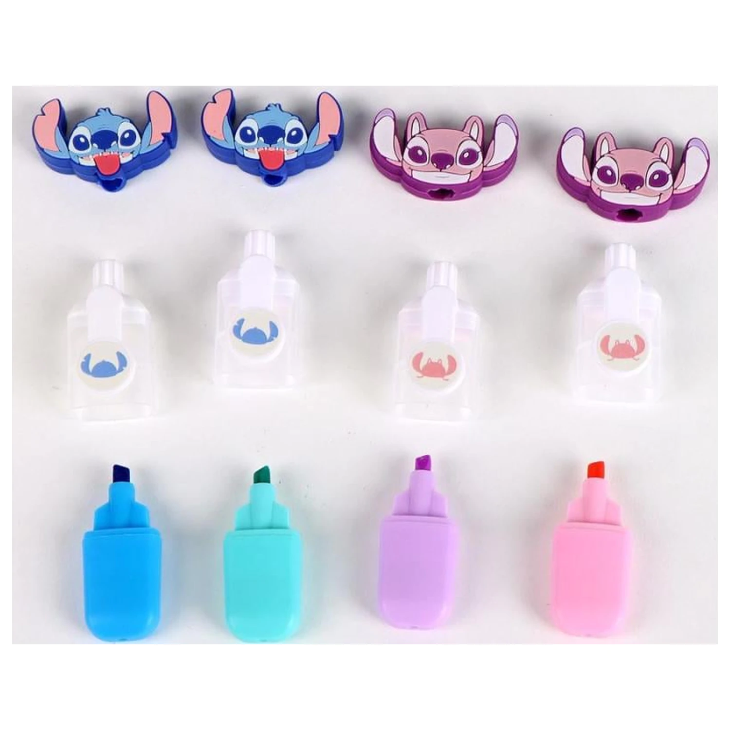 Stitch & Angel balení 4 mini zvýrazňovačů Head fotografii produktu