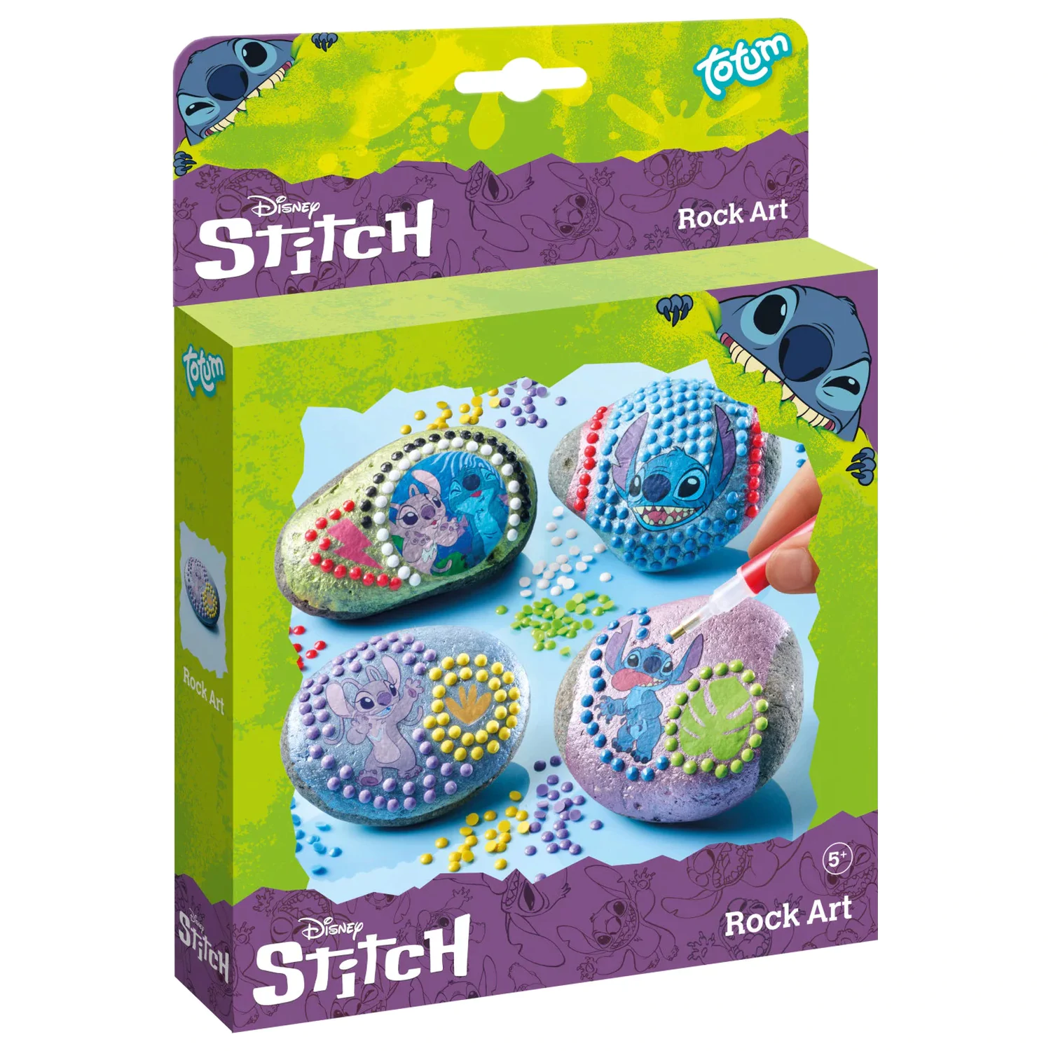 Stitch Angel Sada na zdobení oblázků s nálepkou fotografii produktu