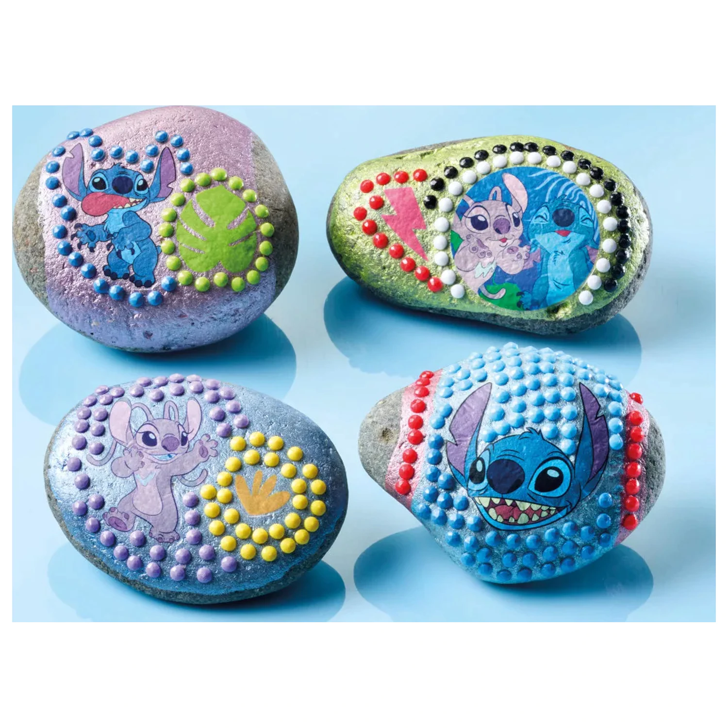 Stitch Angel Sada na zdobení oblázků s nálepkou fotografii produktu