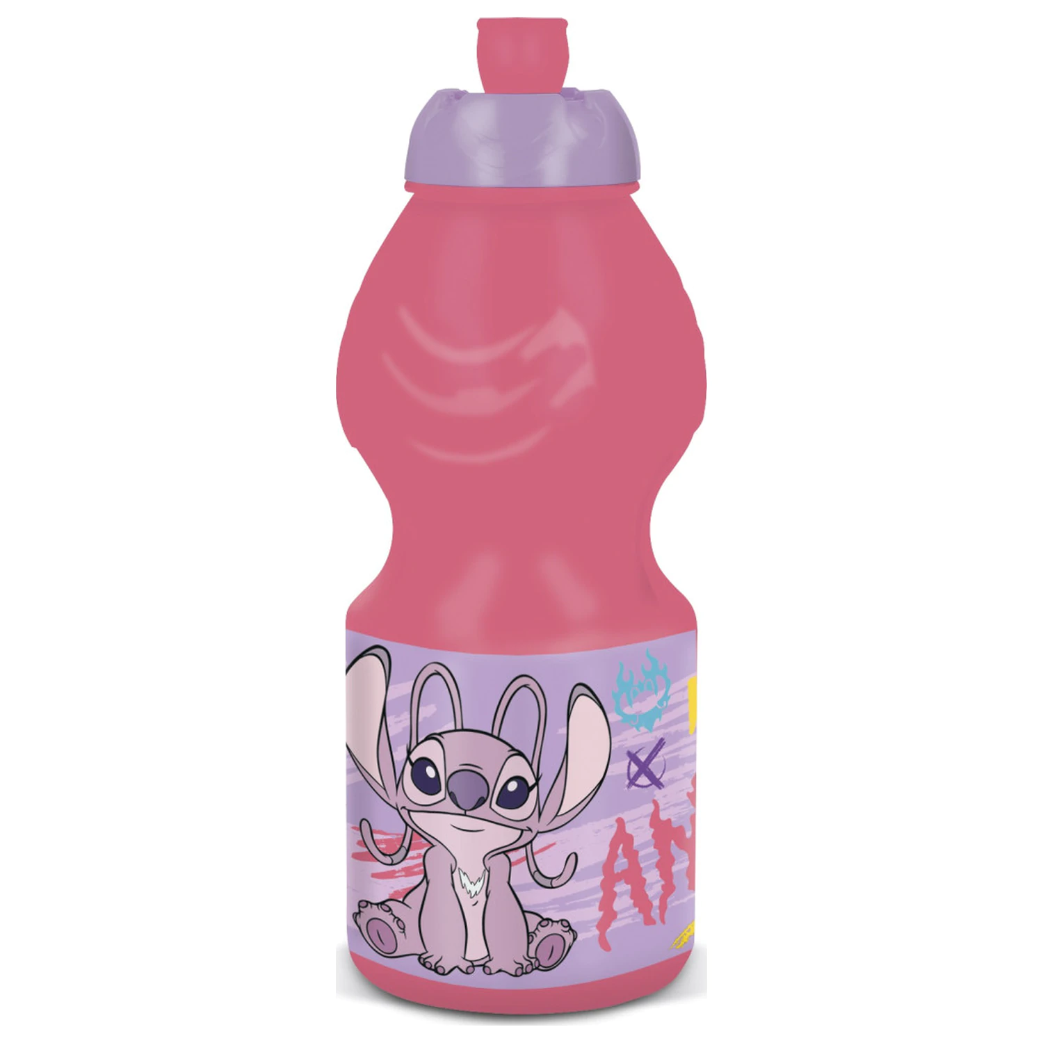 Stitch Angel plastová sportovní láhev 400 ml fotografii produktu
