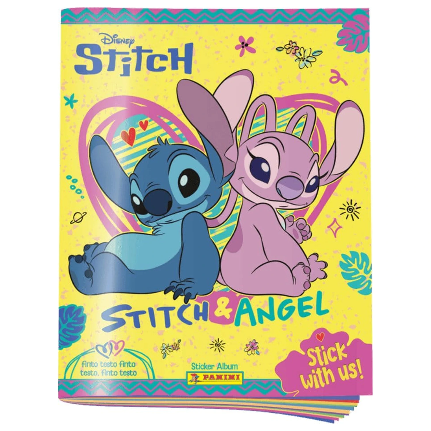 Stitch & Angel album na samolepky *Německá verze* fotografii produktu