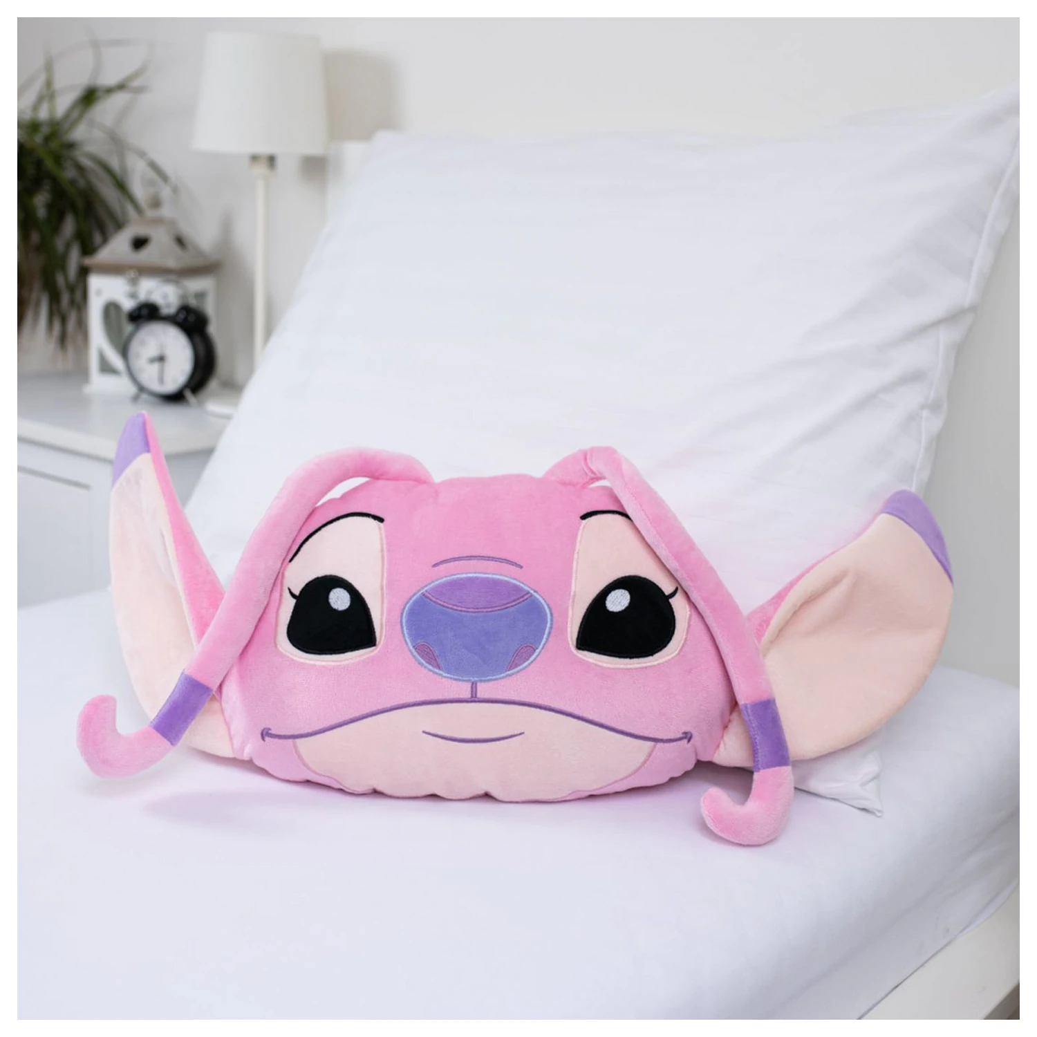 Stitch Angel růžový 3D tvarovaný polštář fotografii produktu