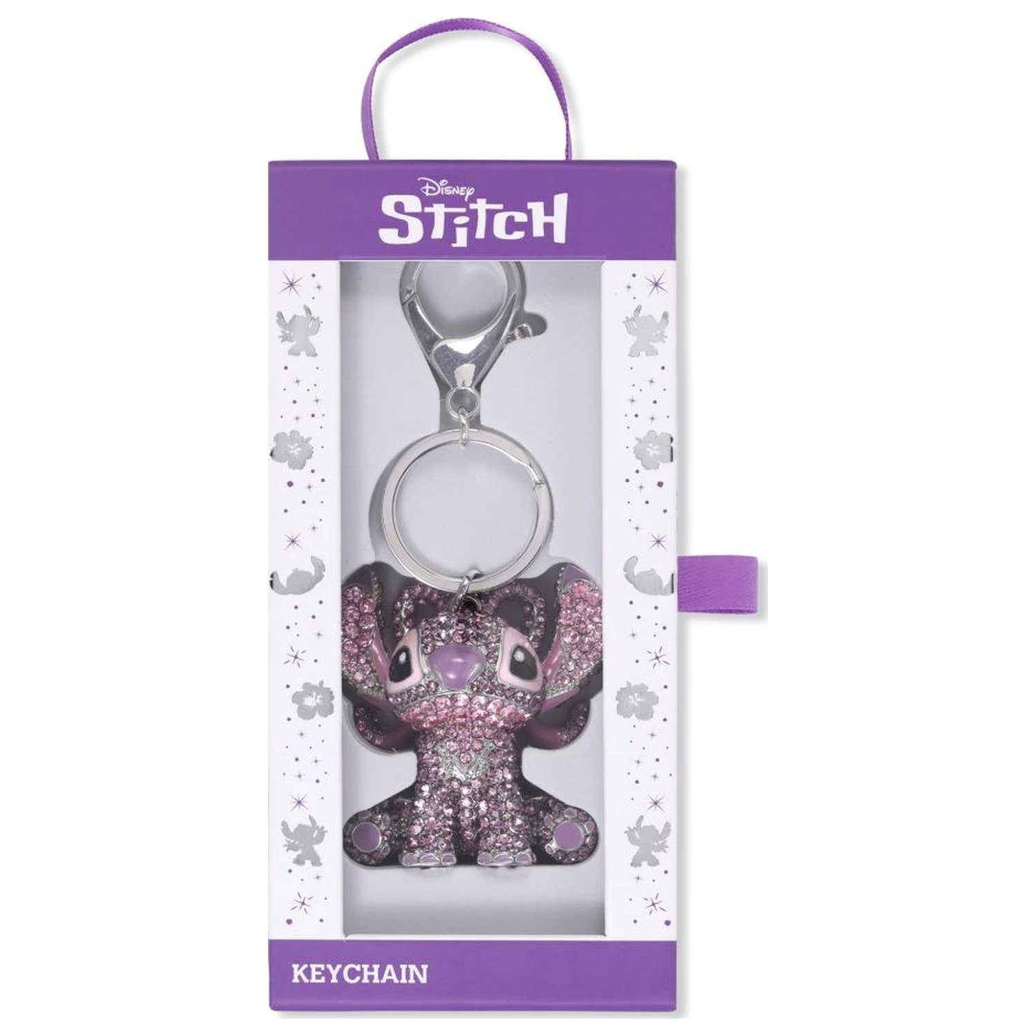 Stitch Angel Stoneset 3D klíčenka fotografii produktu