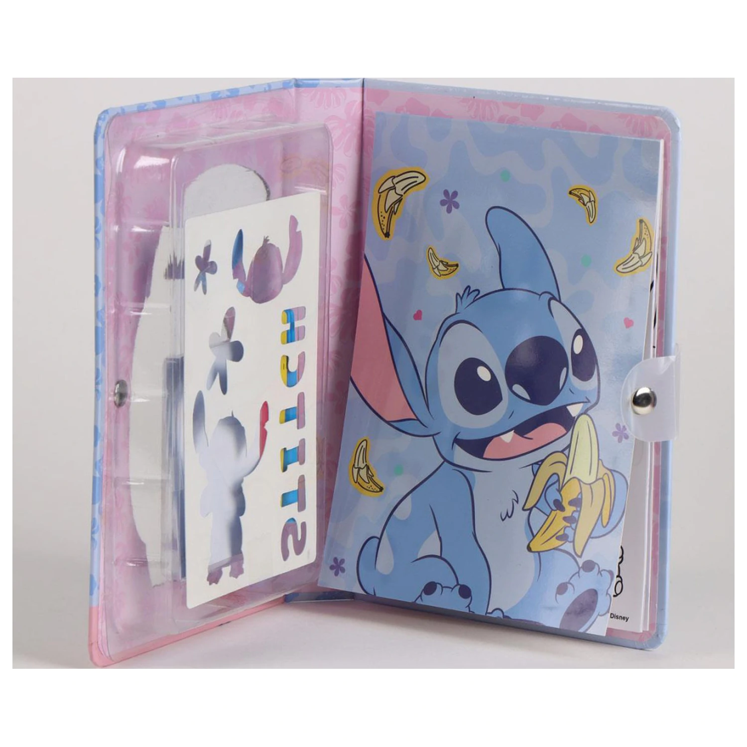 Stitch Banana Sada omalovánek s šablonami fotografii produktu