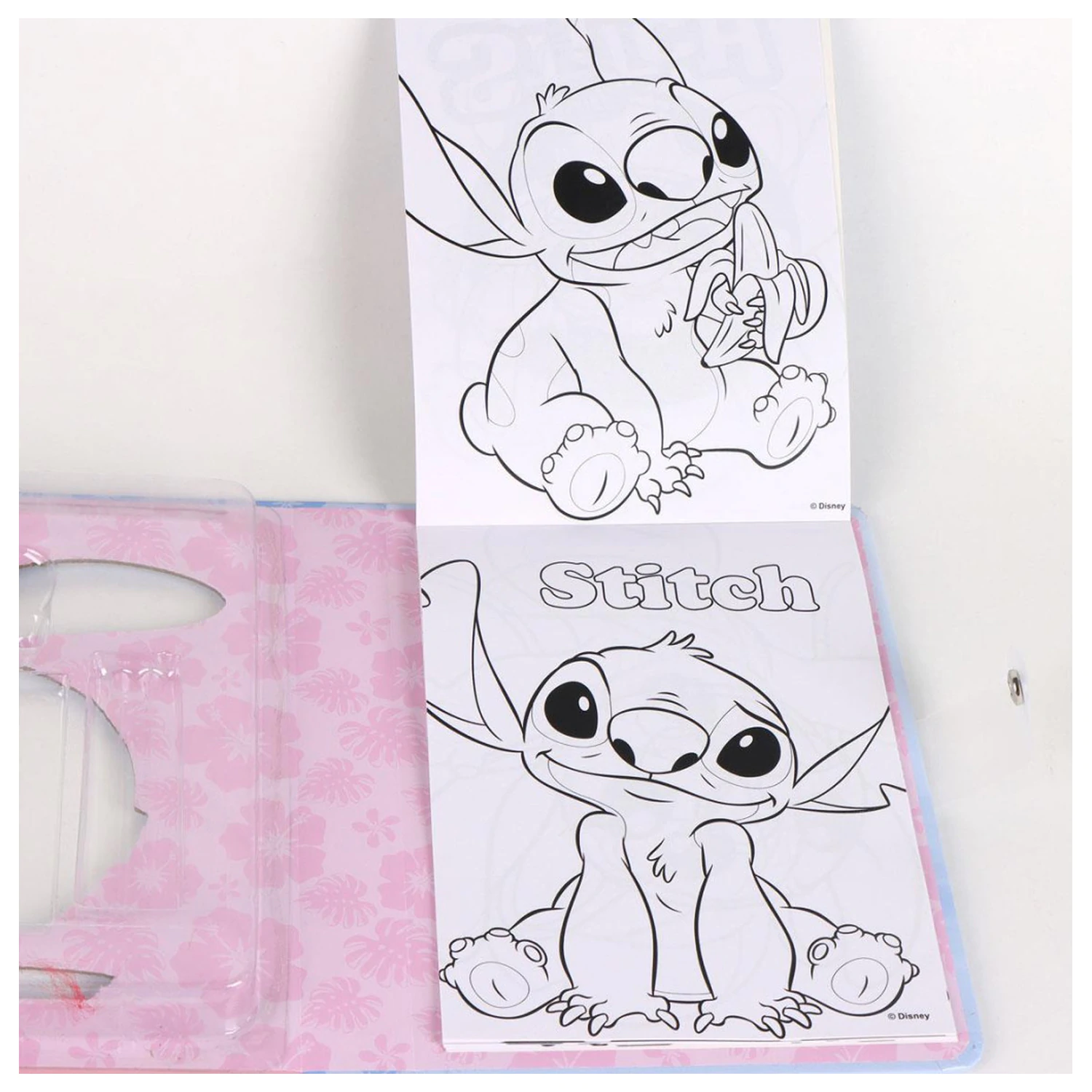 Stitch Banana Sada omalovánek s šablonami fotografii produktu
