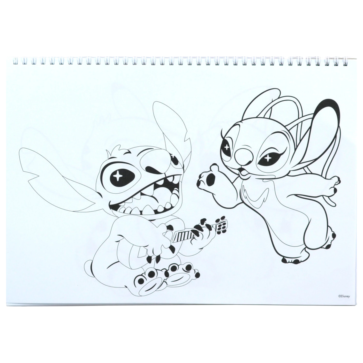 Stitch Blast A/4 spirálový skicák 40 listů se samolepkami fotografii produktu