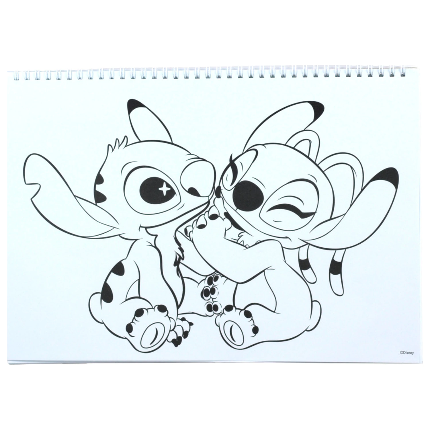 Stitch Blast A/4 spirálový skicák 40 listů se samolepkami fotografii produktu