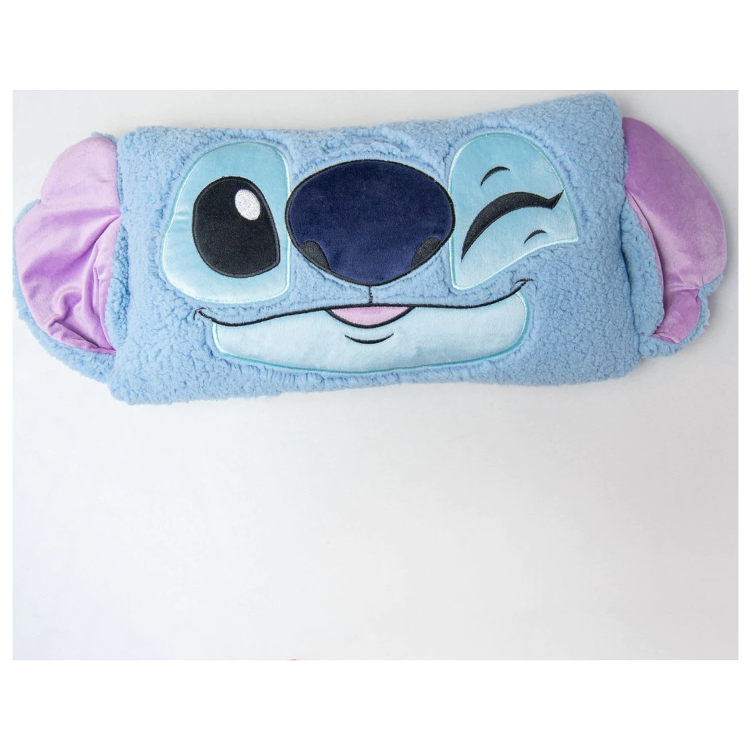 Stitch Blink 3D tvarovaný polštář, dekorativní polštář 27x45 cm fotografii produktu