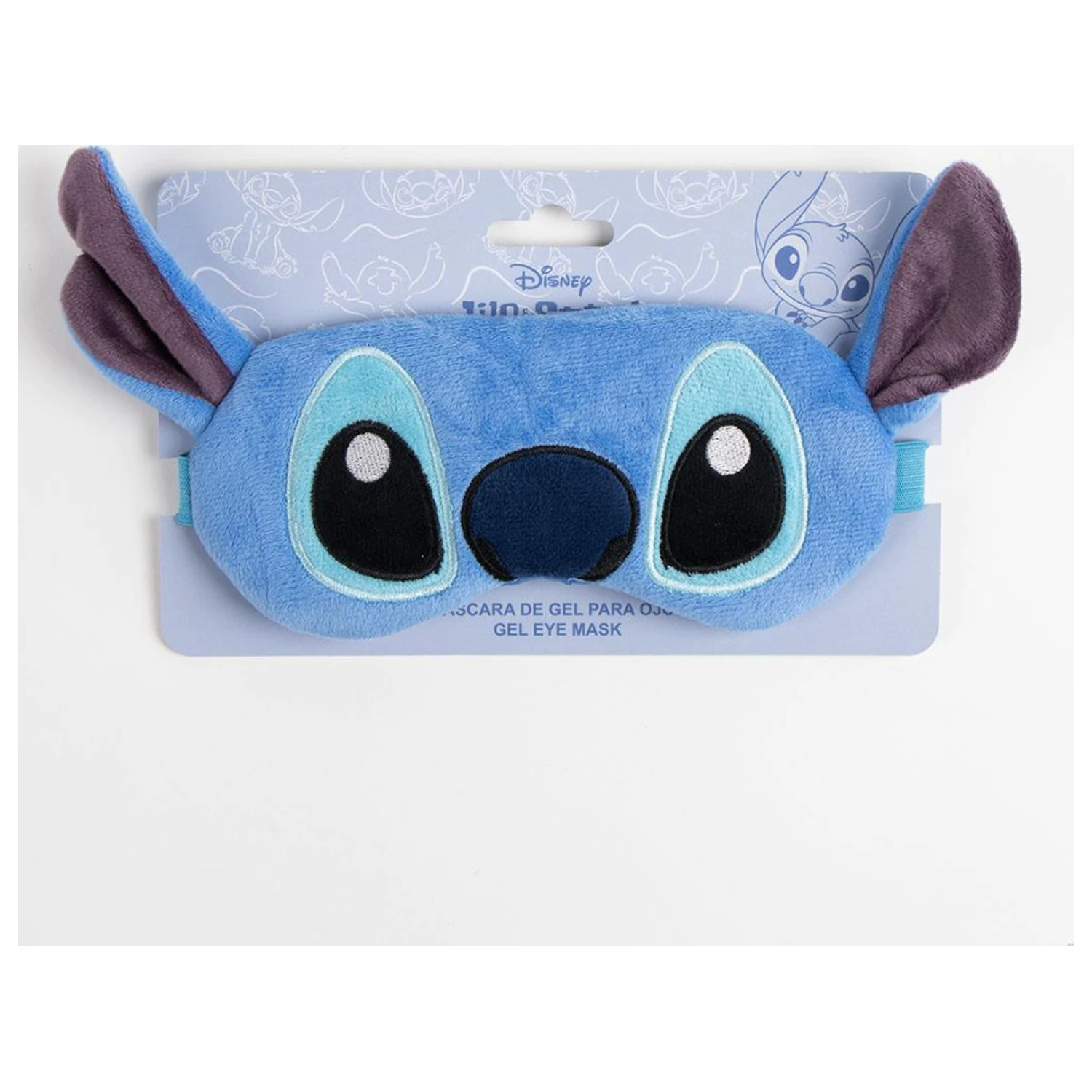 Stitch modrá gelová maska na spaní pro dospělé, noční maska na oči fotografii produktu