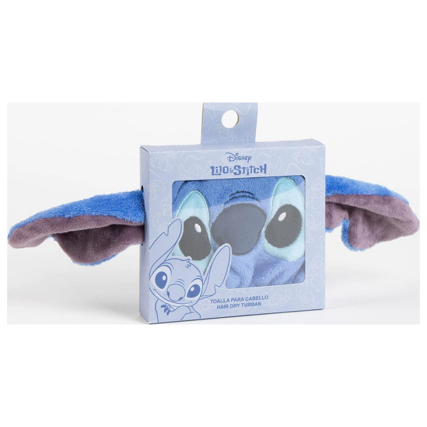 Stitch Blue Ručník na vlasy fotografii produktu