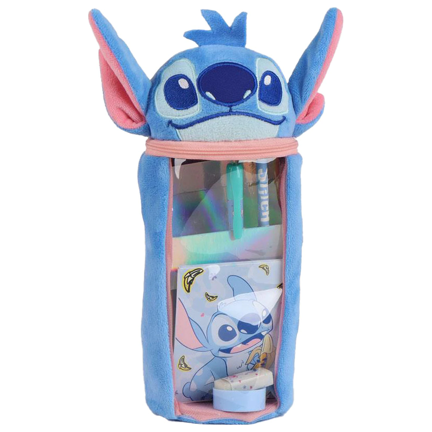 Stitch Blue Plyšové Plněné Penál fotografii produktu