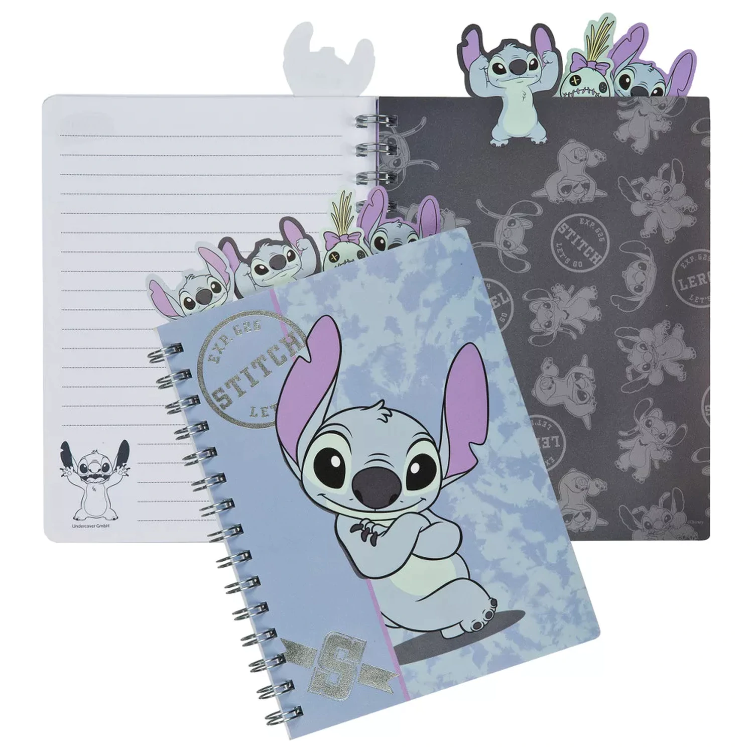 Stitch Brush It Out A5 Zápisník s rozdělovači fotografii produktu