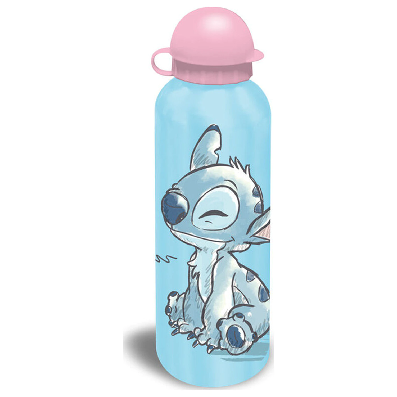 Stitch Cheeky Hliníková láhev na vodu s pítkem 500 ml fotografii produktu