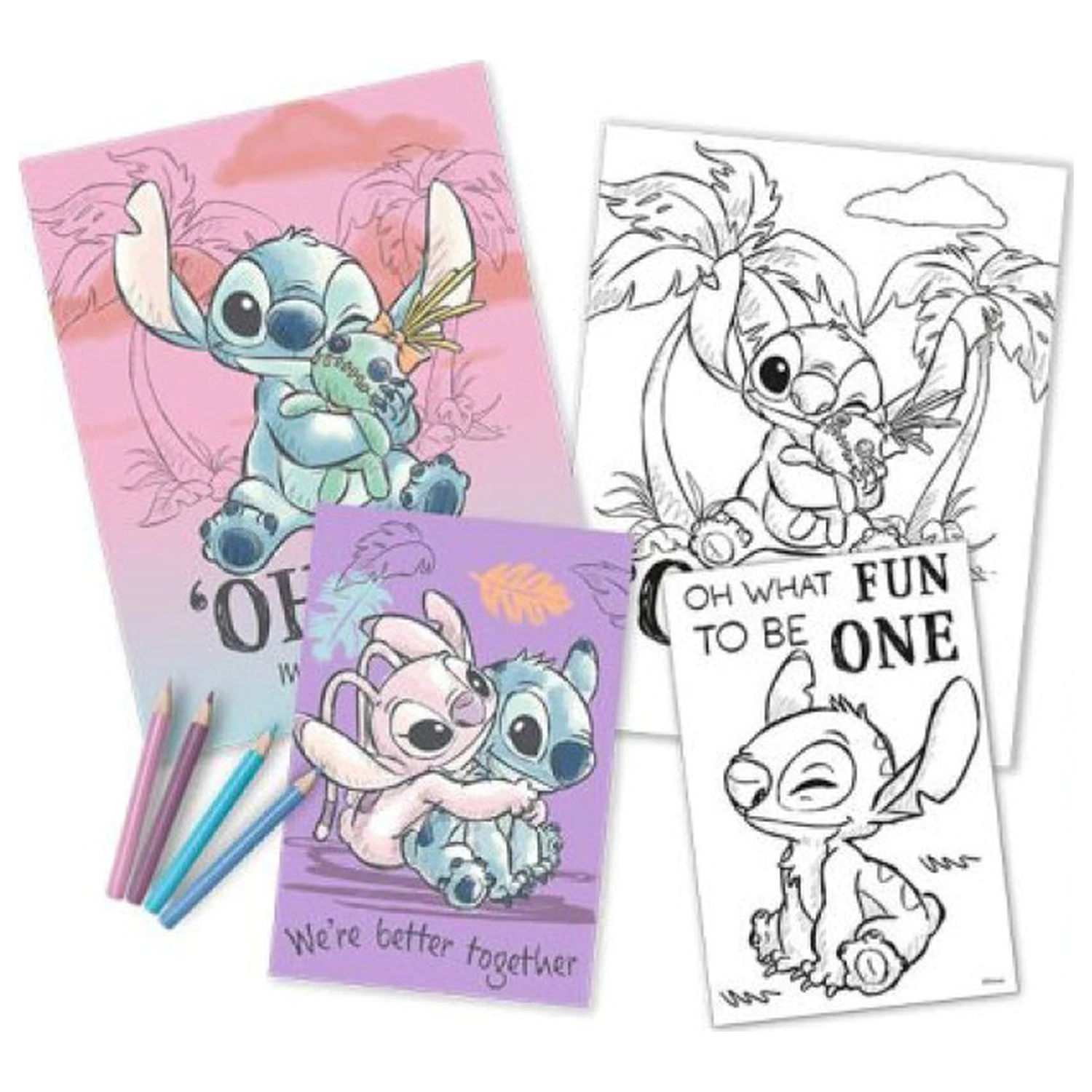 Stitch Cheeky sada na vybarvování fotografii produktu