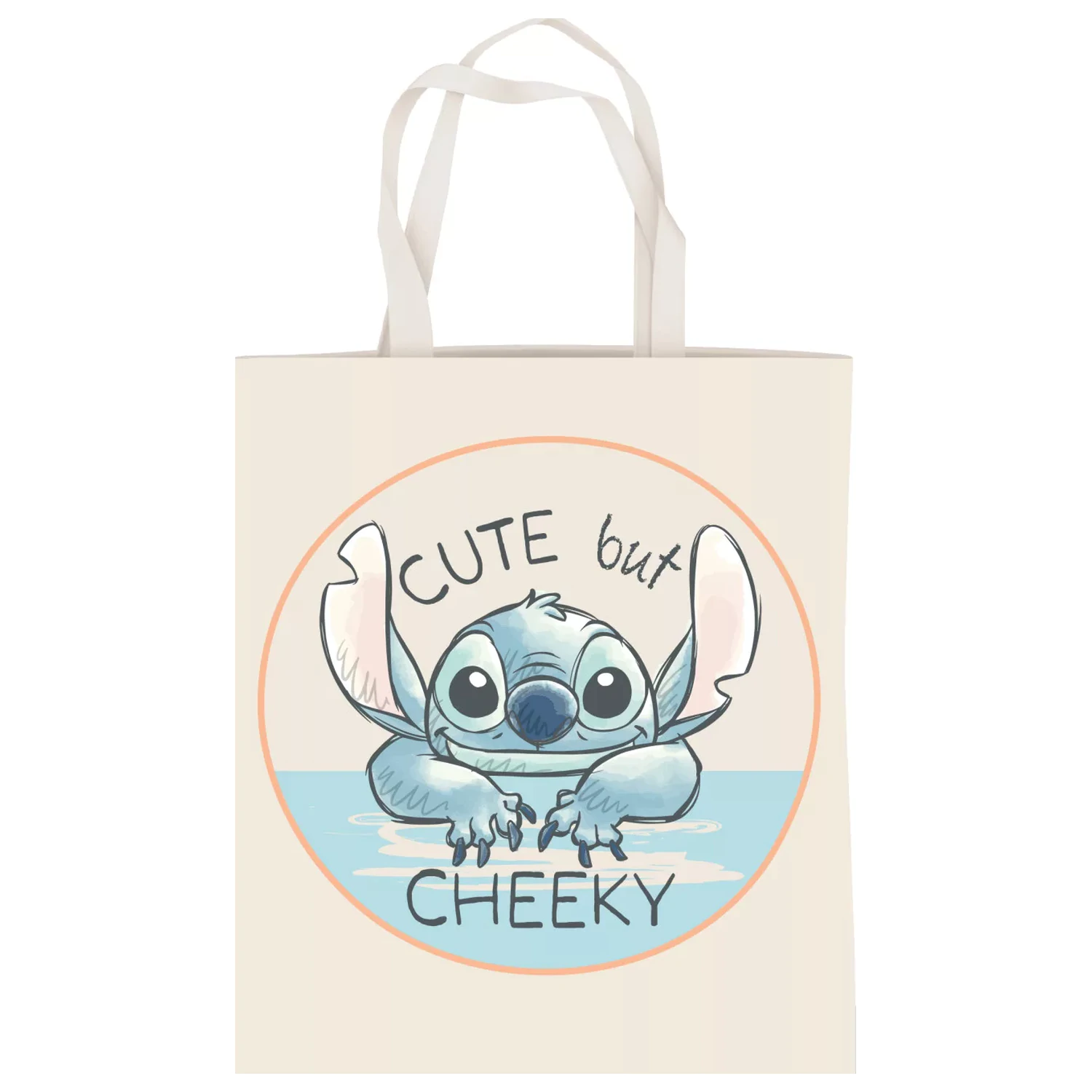 Stitch Cheeky plátěná taška, nákupní taška 44 cm fotografii produktu