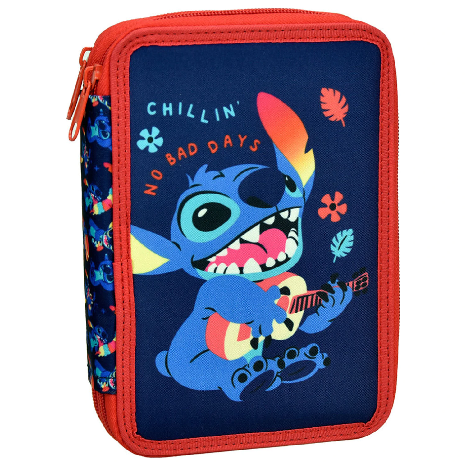 Stitch Chillin' naplněný 2-patrový penál fotografii produktu