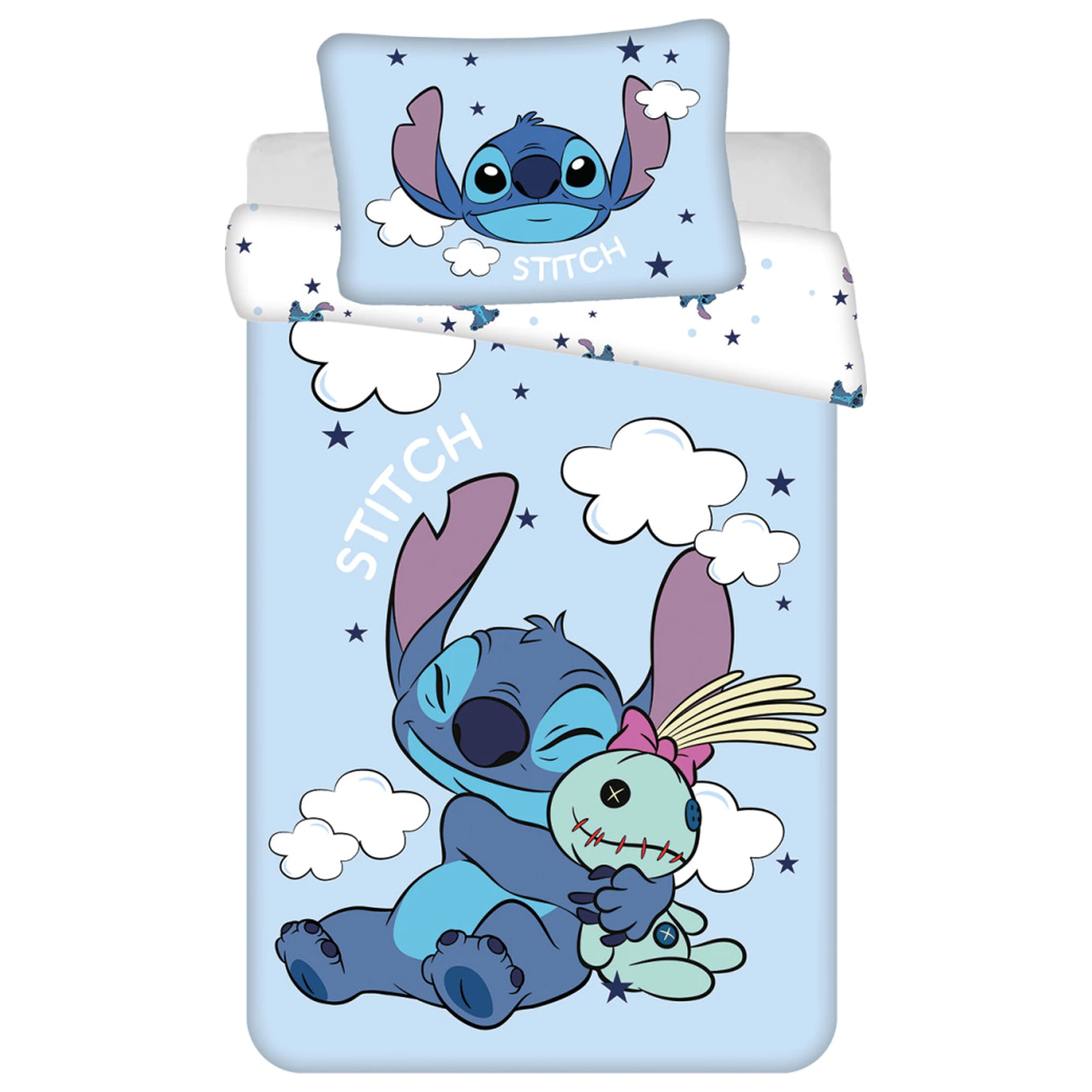 Stitch Clouds dětská, předškolní povlak na peřinu fotografii produktu