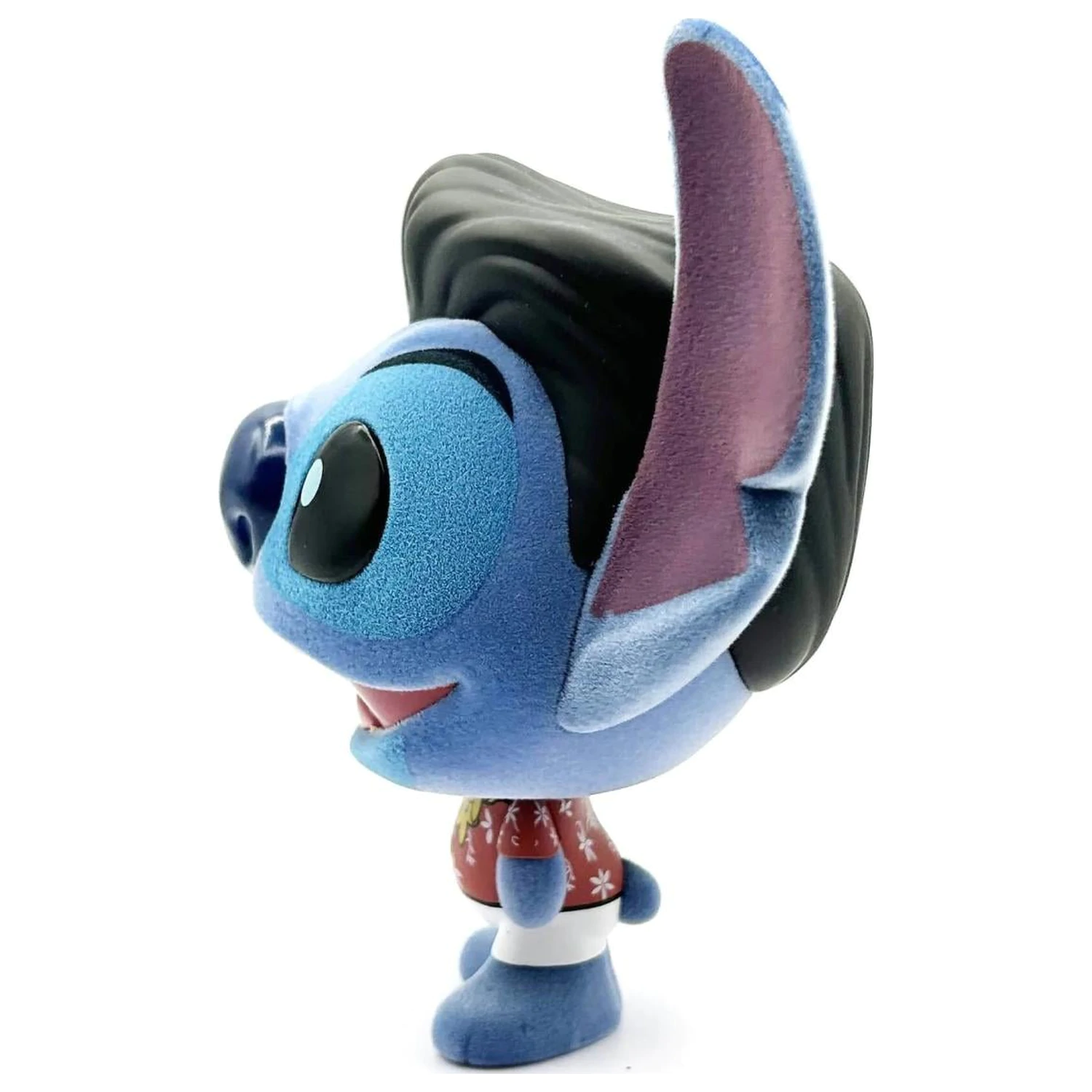 Stitch Elvis Blue Hawaiian Bhunny Flocked vinylová figurka fotografii produktu