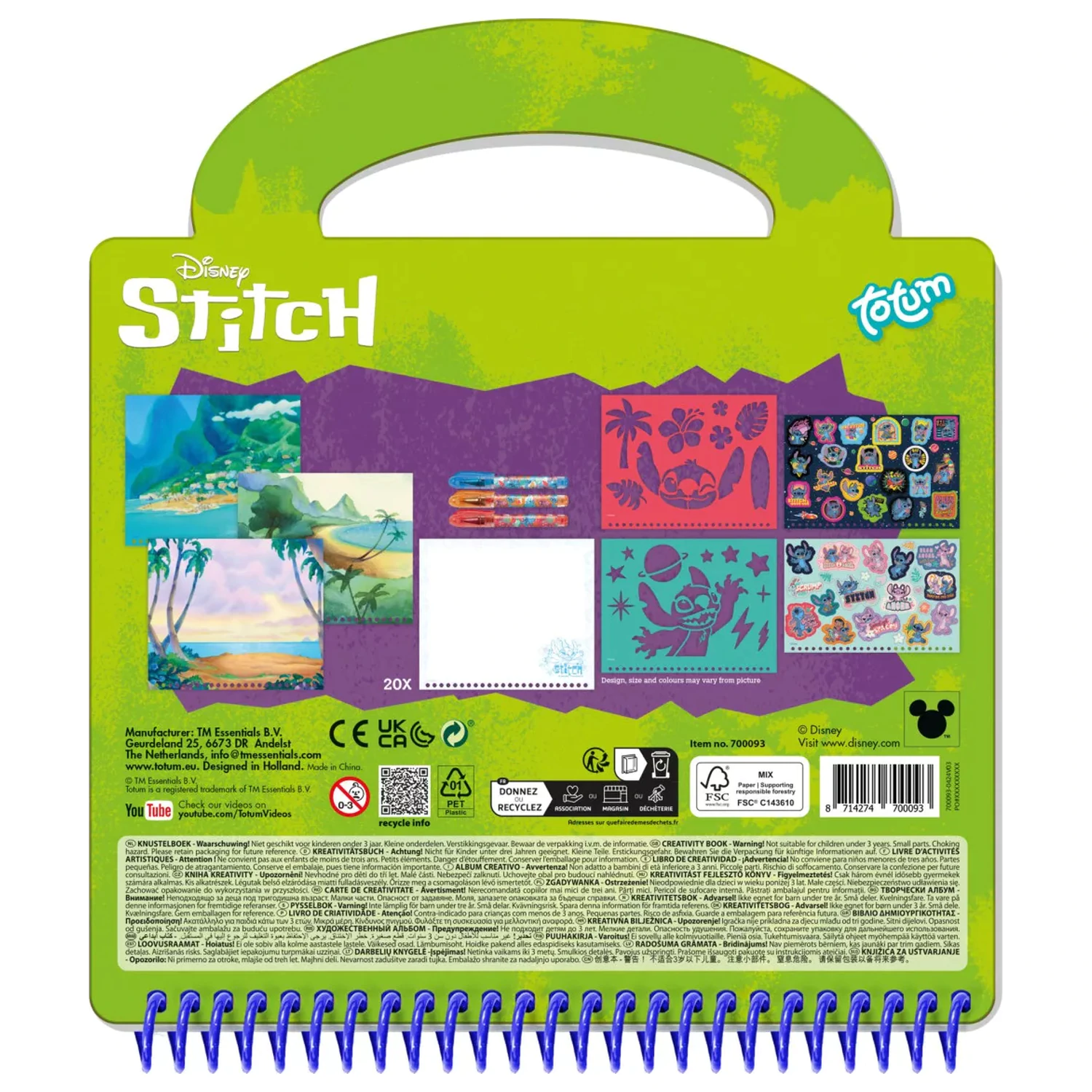 Stitch Extrovert Sada pro aktivitu omalovánky fotografii produktu