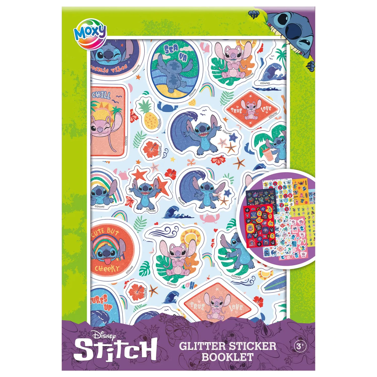 Stitch Extrovert balení nálepek 8 archů fotografii produktu