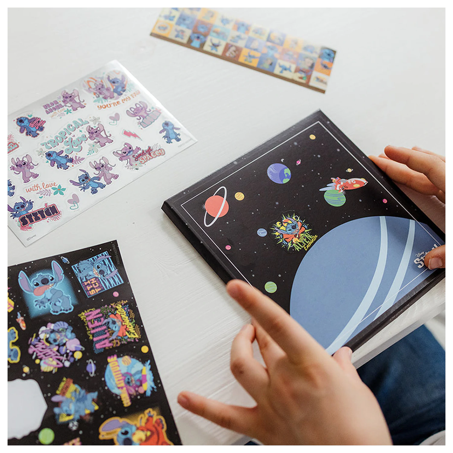 Stitch Extrovert sada samolepek fotografii produktu
