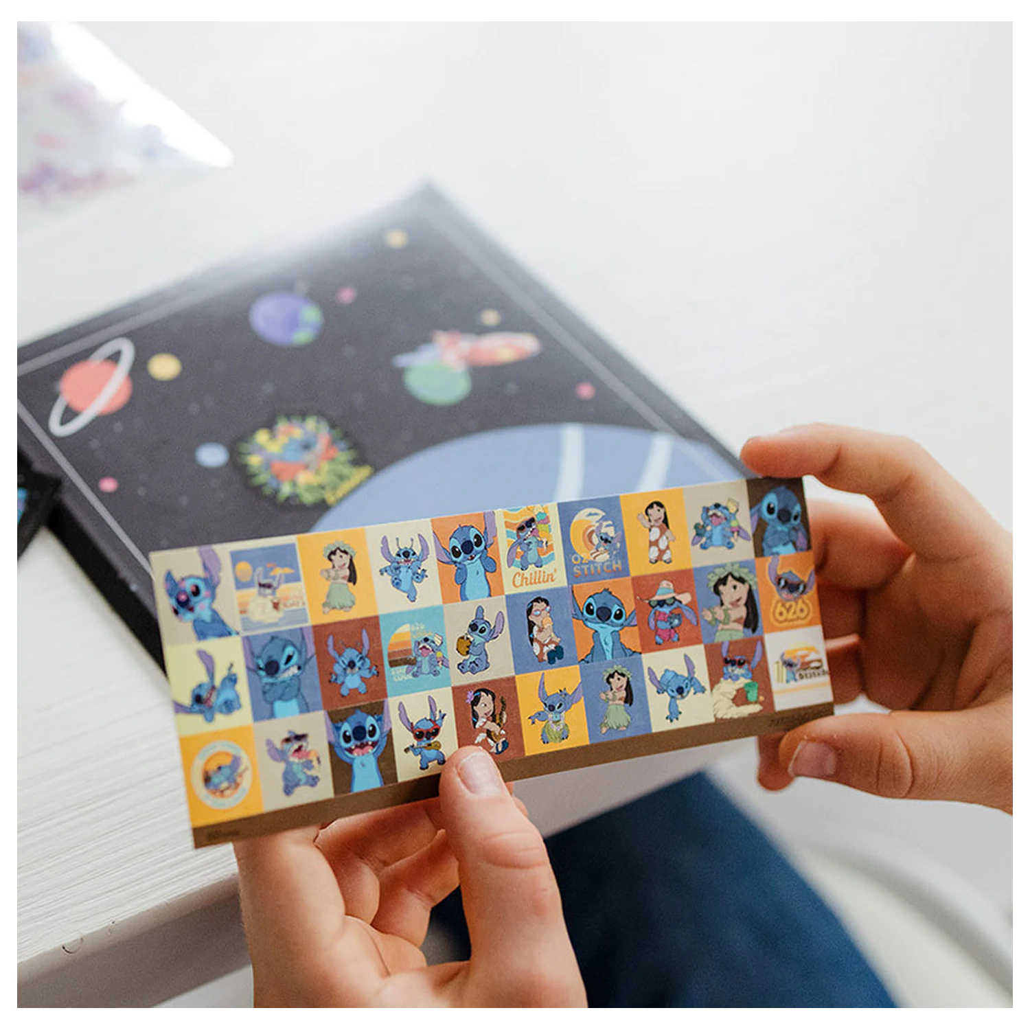 Stitch Extrovert sada samolepek fotografii produktu