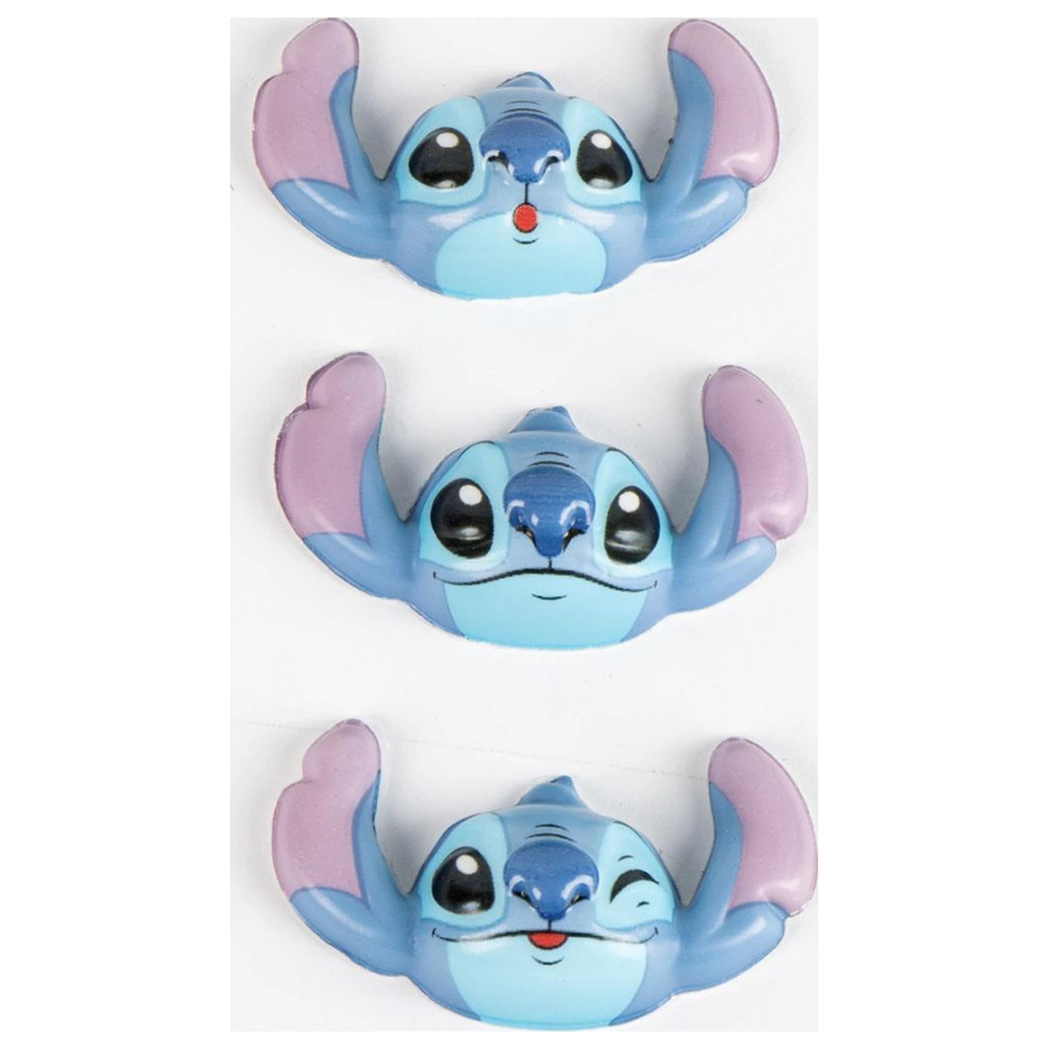 Stitch Face Decor sada samolepek 3 ks fotografii produktu