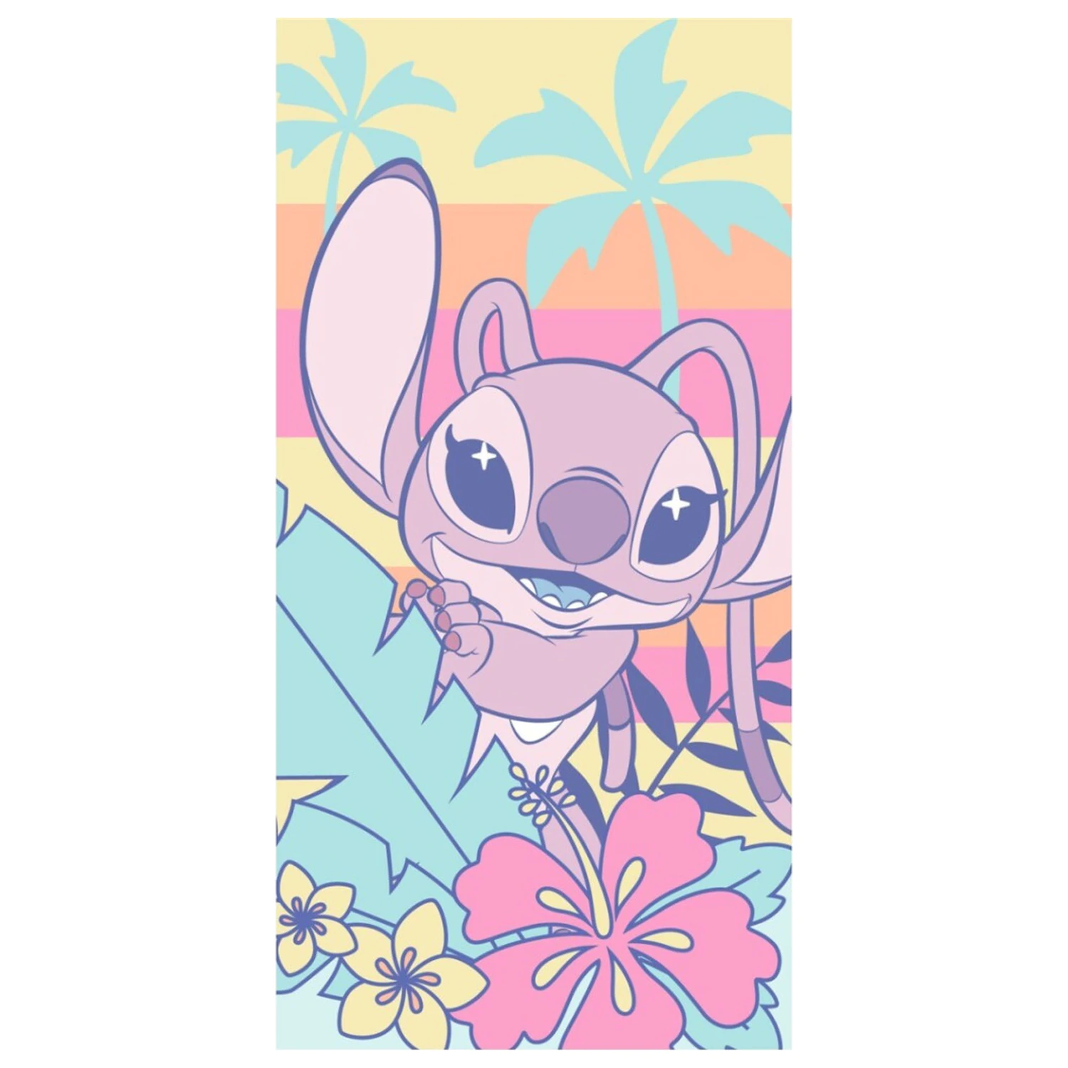 Stitch Floral Escape ručník 70x140cm fotografii produktu