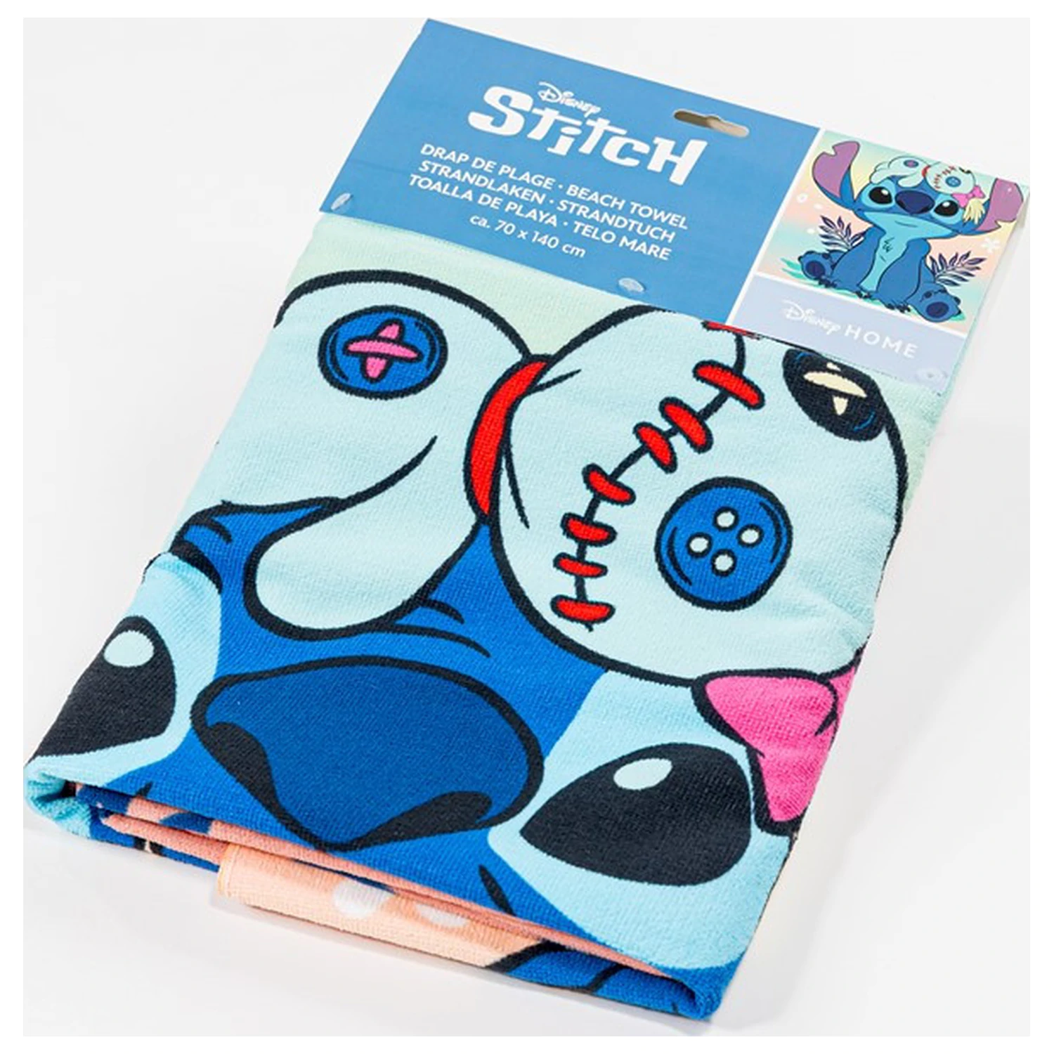 Lilo & Stitch Flower Island Ručník 70x140cm fotografii produktu