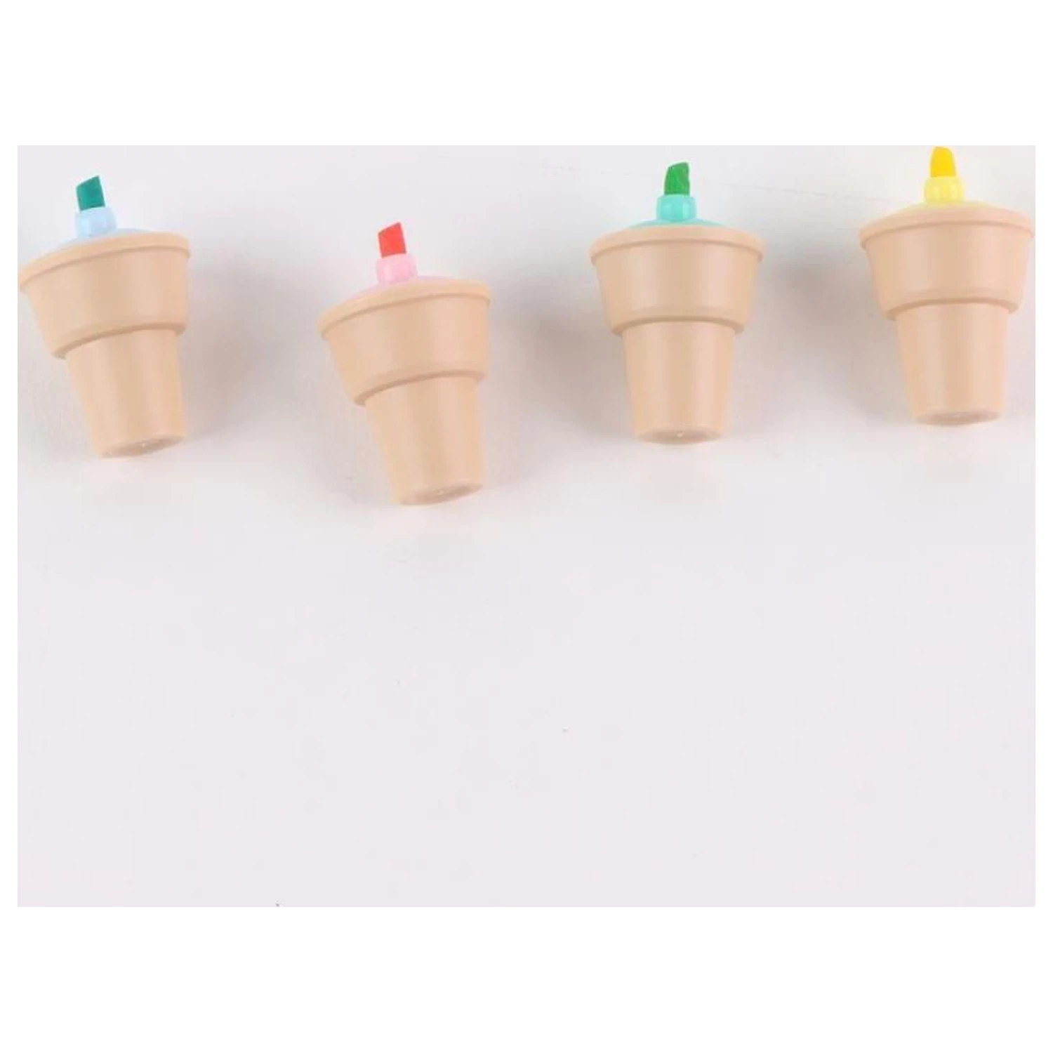 Stitch balení 4 mini zvýrazňovačů Food fotografii produktu