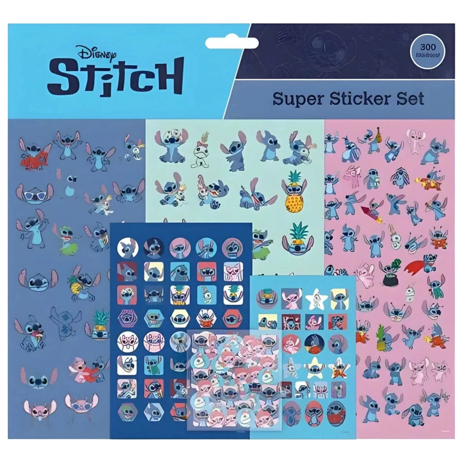 Stitch Happy sada samolepek XL fotografii produktu