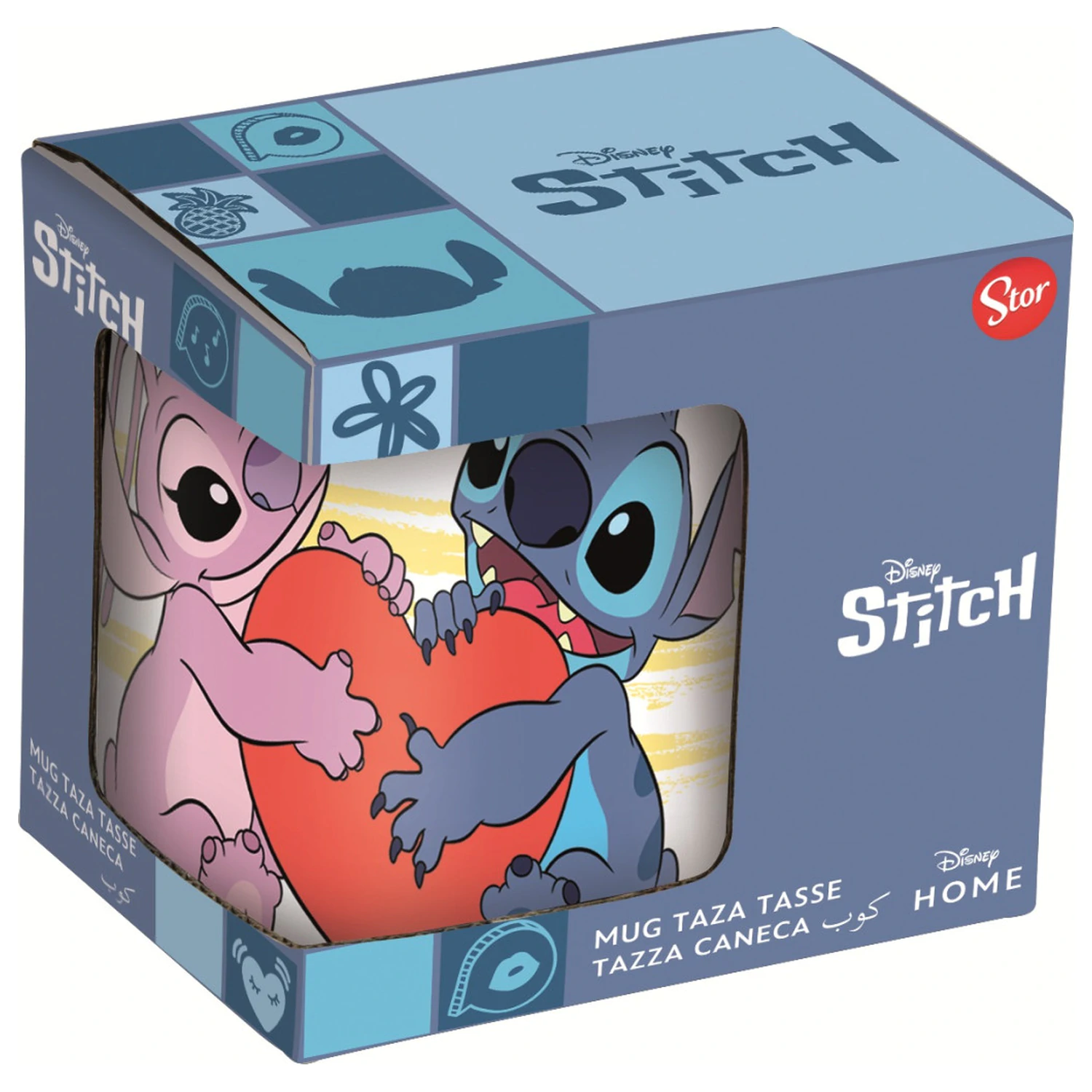Stitch Heart hrnek fotografii produktu