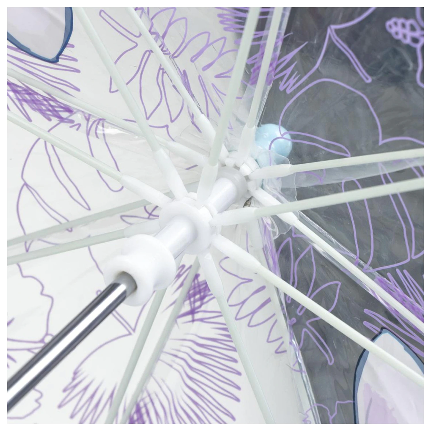 Stitch Hibiscus Dětský transparentní deštník Ø71 cm fotografii produktu