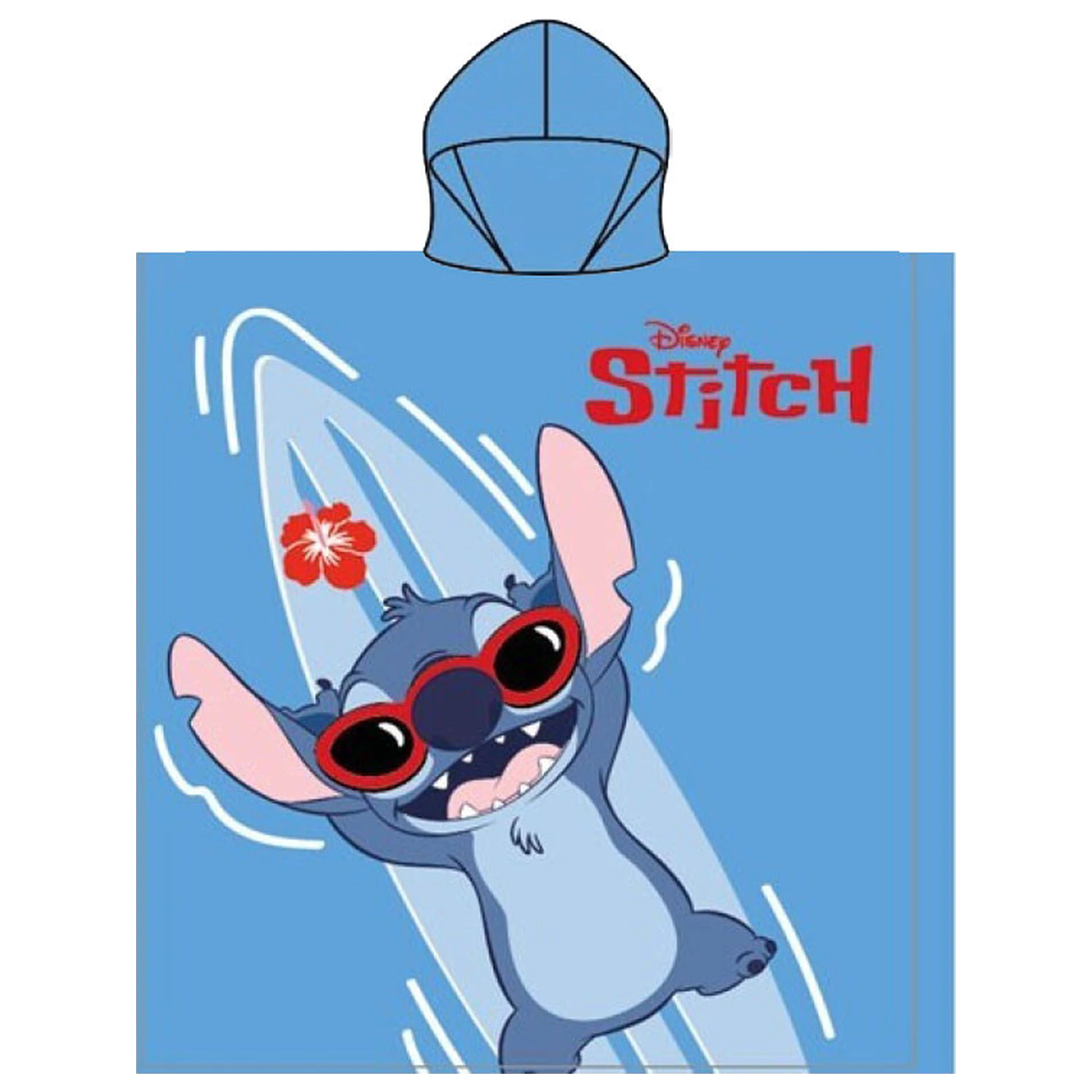 Lilo and Stitch Lazy Lagoon plážová osuška poncho 55x110 cm fotografii produktu