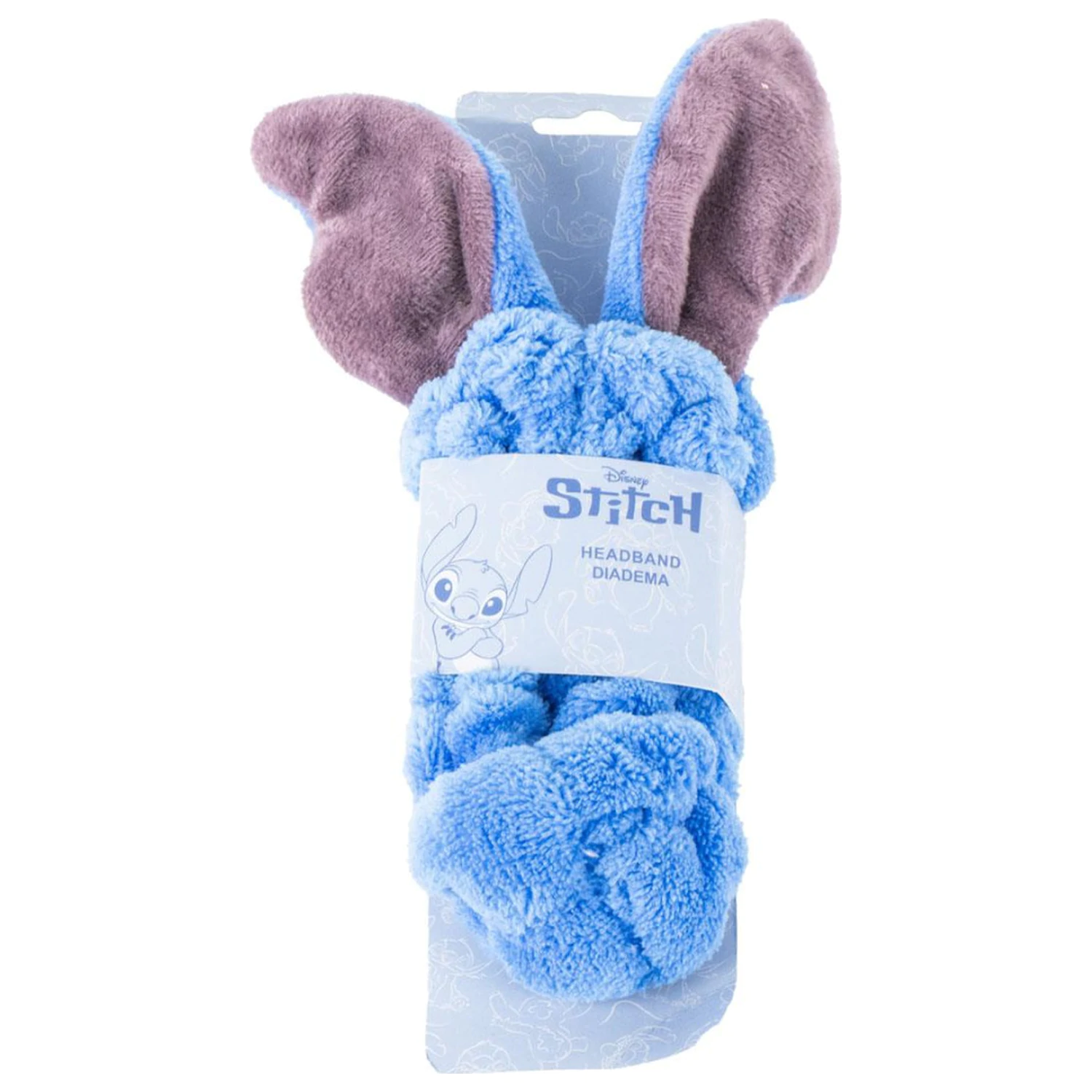 Stitch Světle modrá kosmetická čelenka fotografii produktu