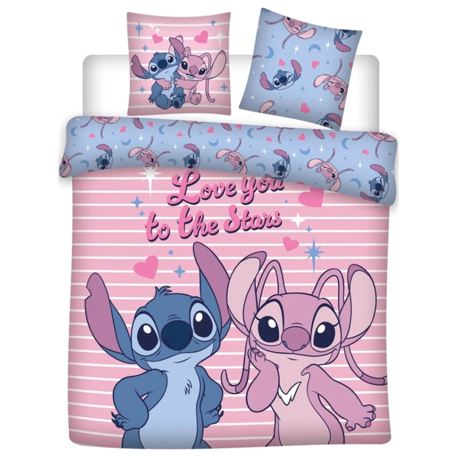 Stitch Love You dvojitý povlak na peřinu fotografii produktu