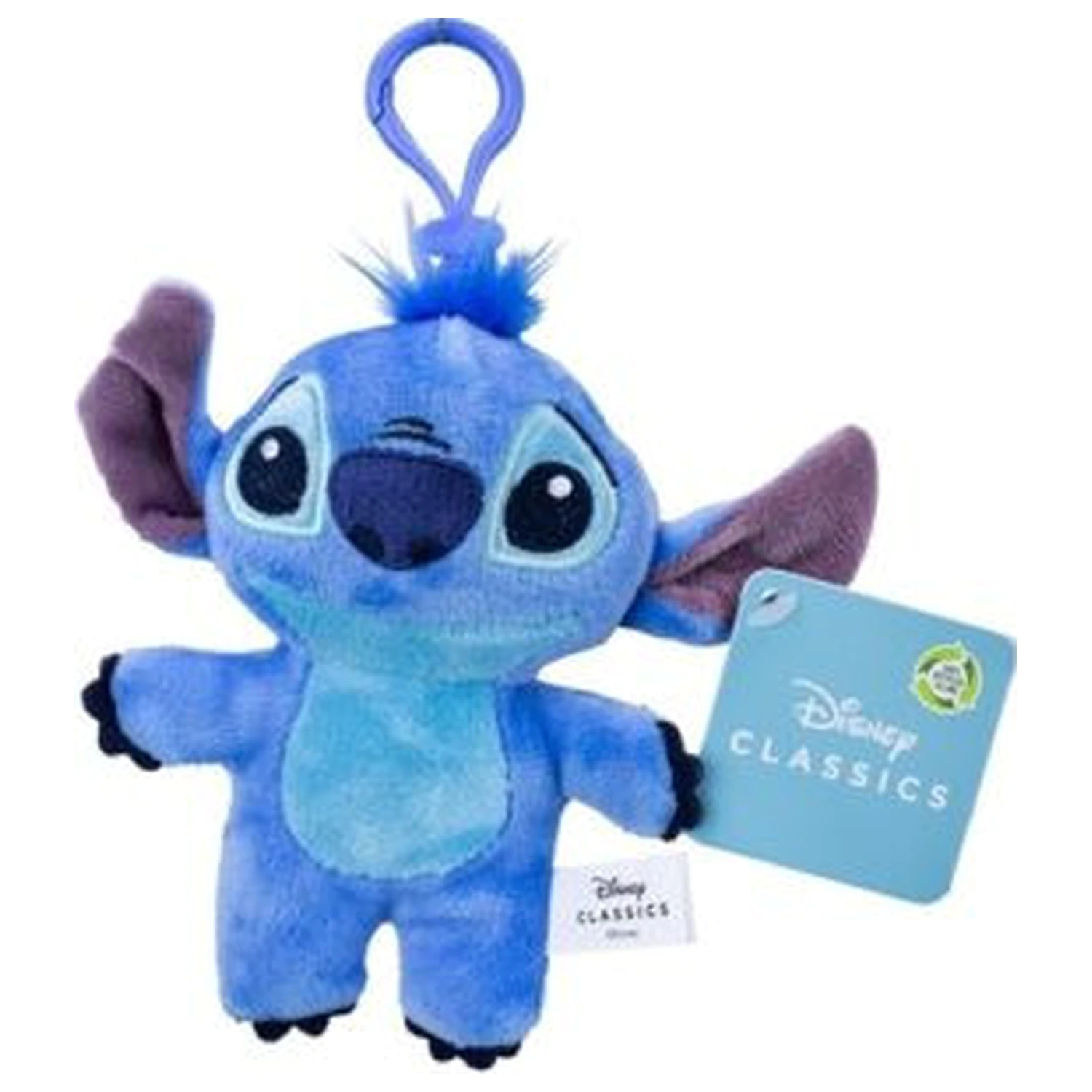 Stitch Mini Alien 2D plyšová figurka s věšákem 14 cm fotografii produktu