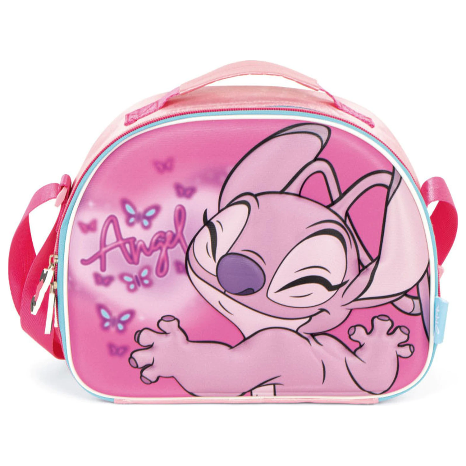 Stitch Pink Angel 3D termo taška na oběd 26 cm fotografii produktu