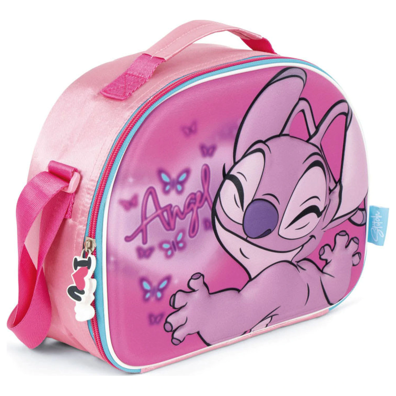 Stitch Pink Angel 3D termo taška na oběd 26 cm fotografii produktu