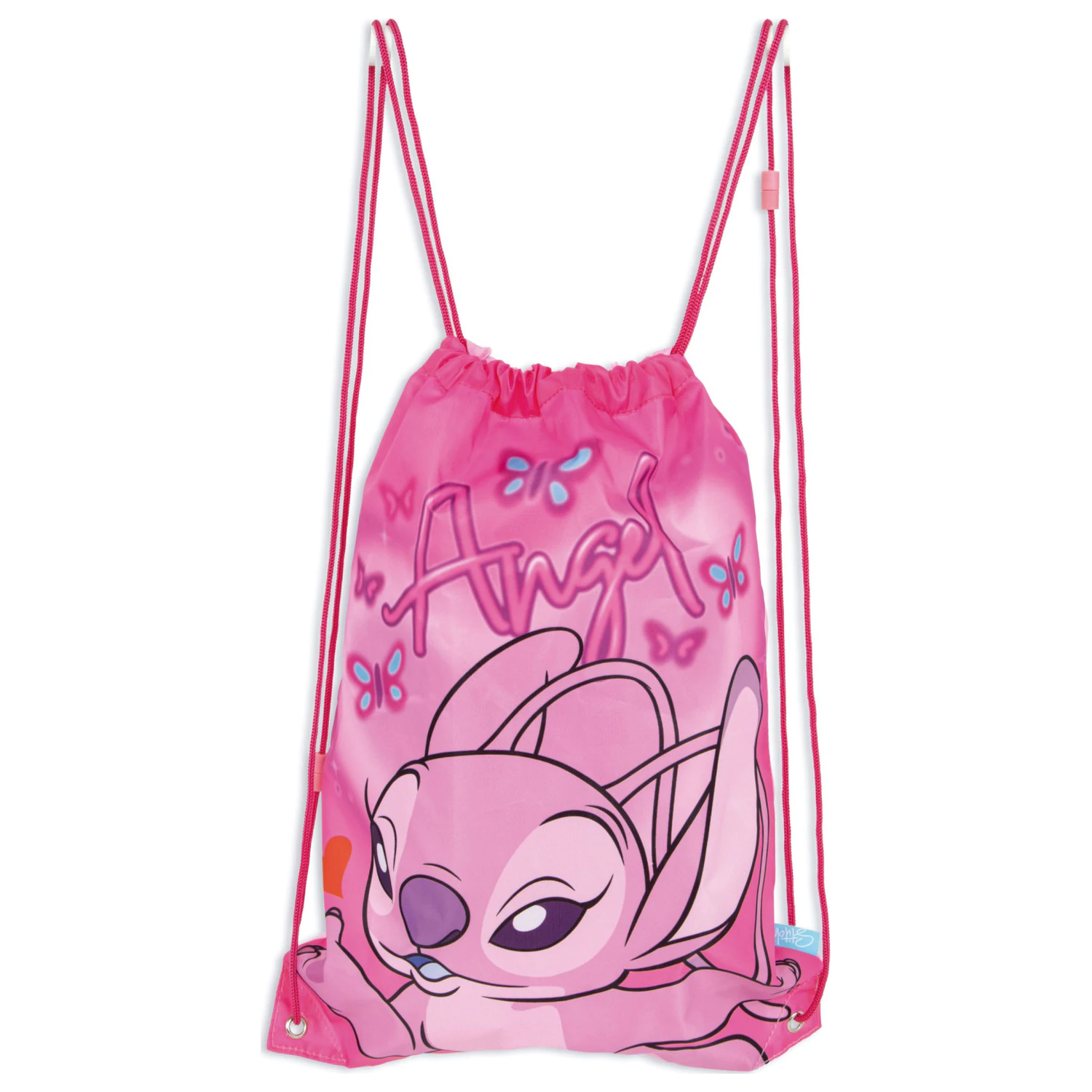 Stitch Pink Angel sportovní taška, taška do posilovny 44 cm fotografii produktu