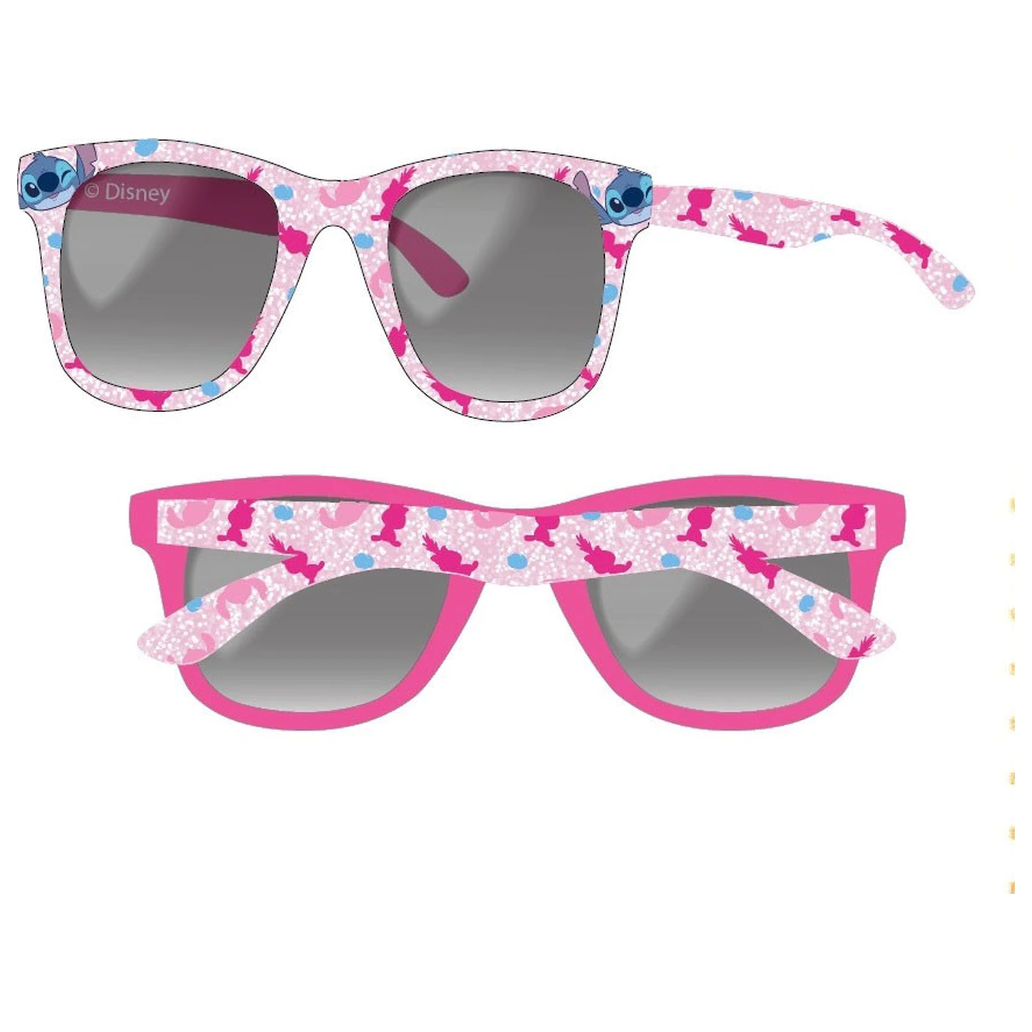 Stitch Pink Zábavné sluneční brýle a baseballová čepice – sada fotografii produktu