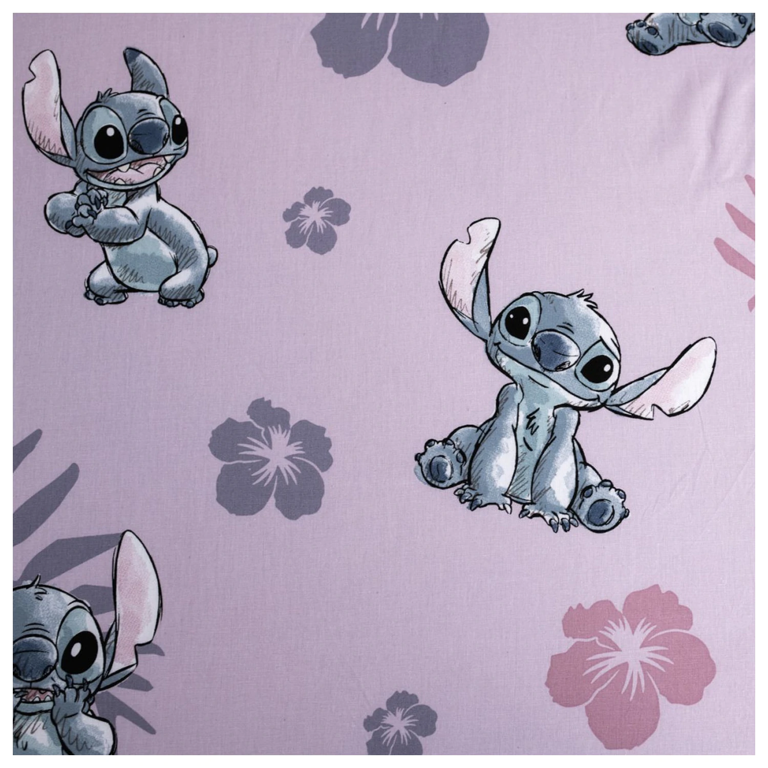 Stitch růžové prostěradlo 90x200 cm fotografii produktu