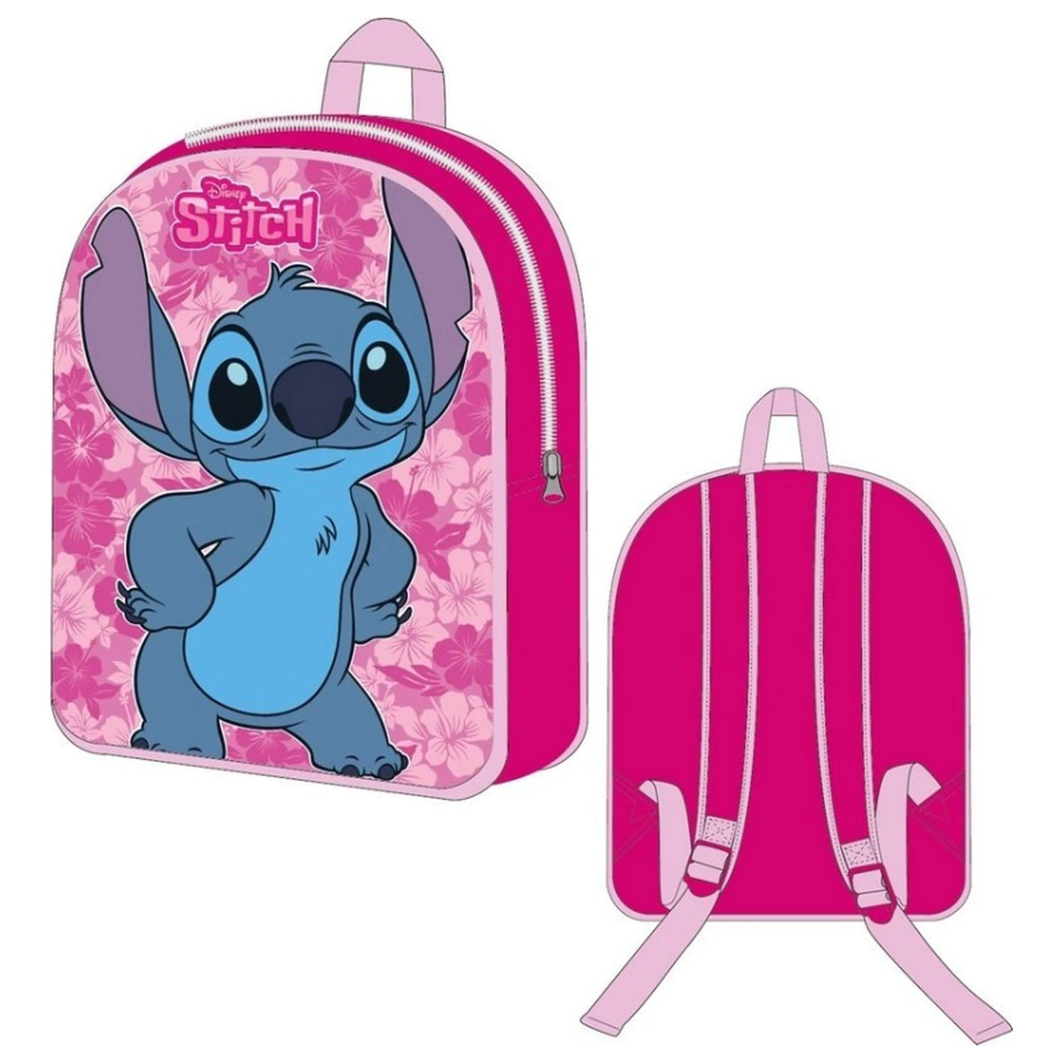 Stitch Pink Leaf batoh, taška 30 cm fotografii produktu