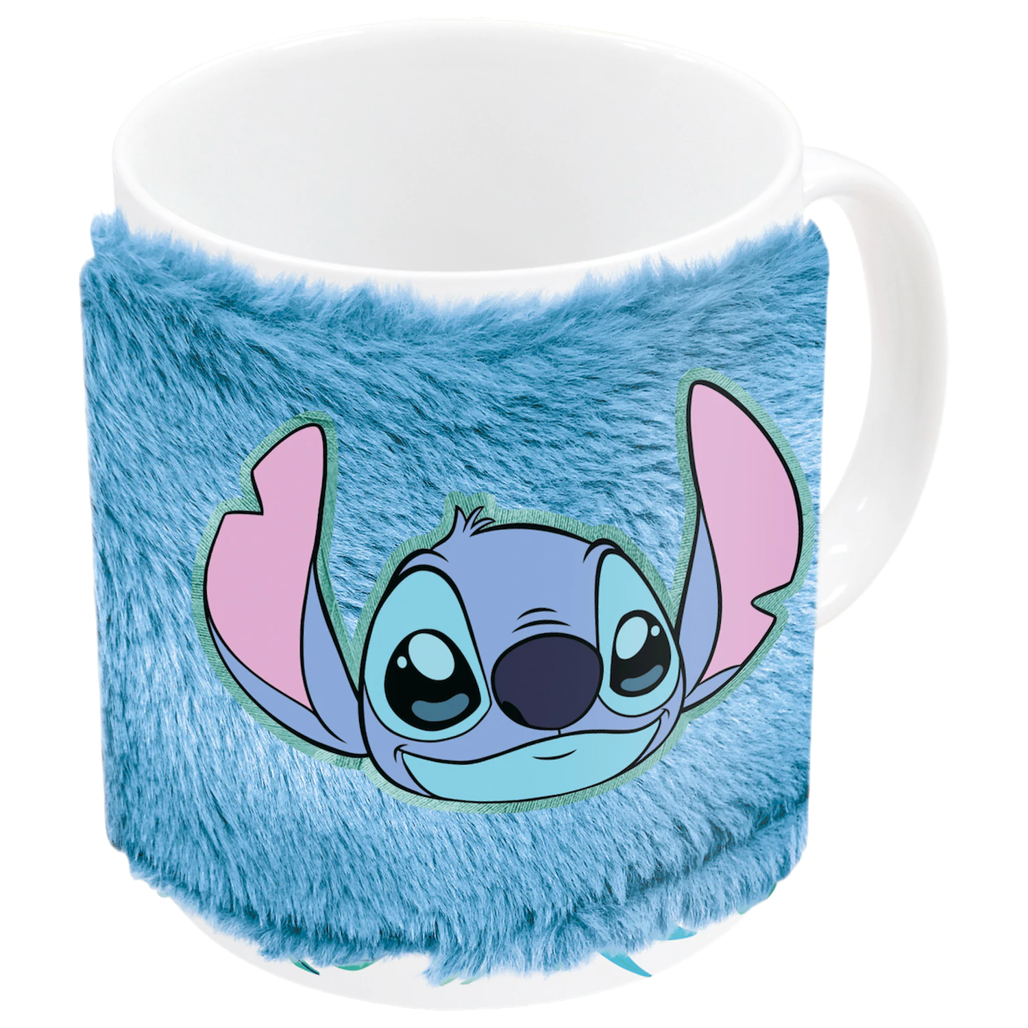 Stitch plyšový obal na hrnek fotografii produktu