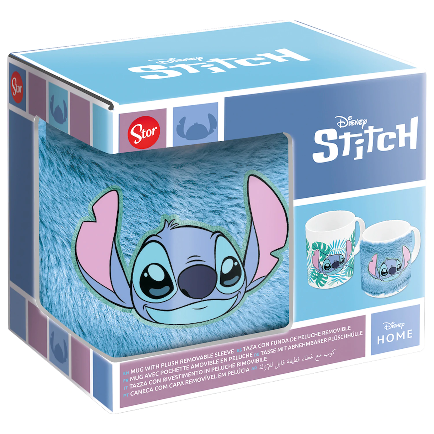 Stitch plyšový obal na hrnek fotografii produktu