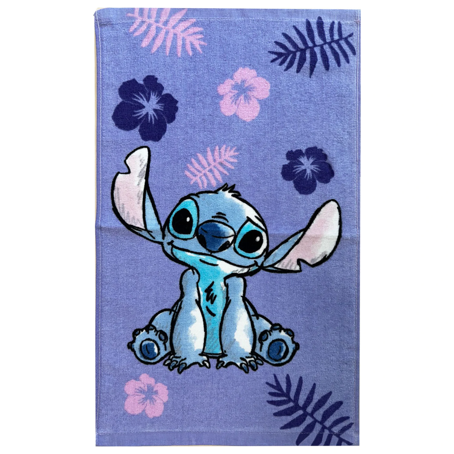 Stitch Purple ručník na ruce, ručník na obličej, ručník fotografii produktu