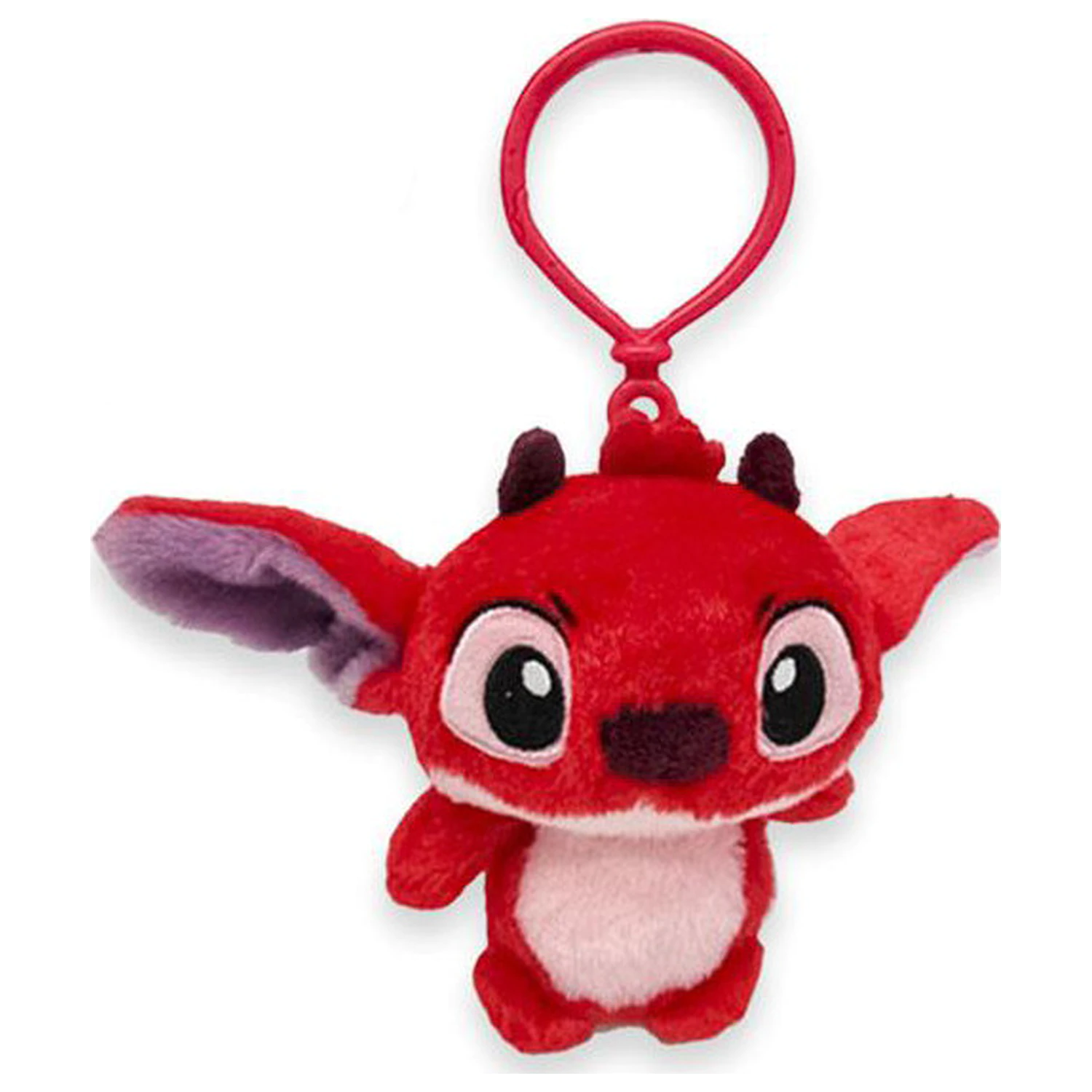 Stitch Red 3D plyšová figurka s věšákem, přívěsek na tašku 12 cm fotografii produktu