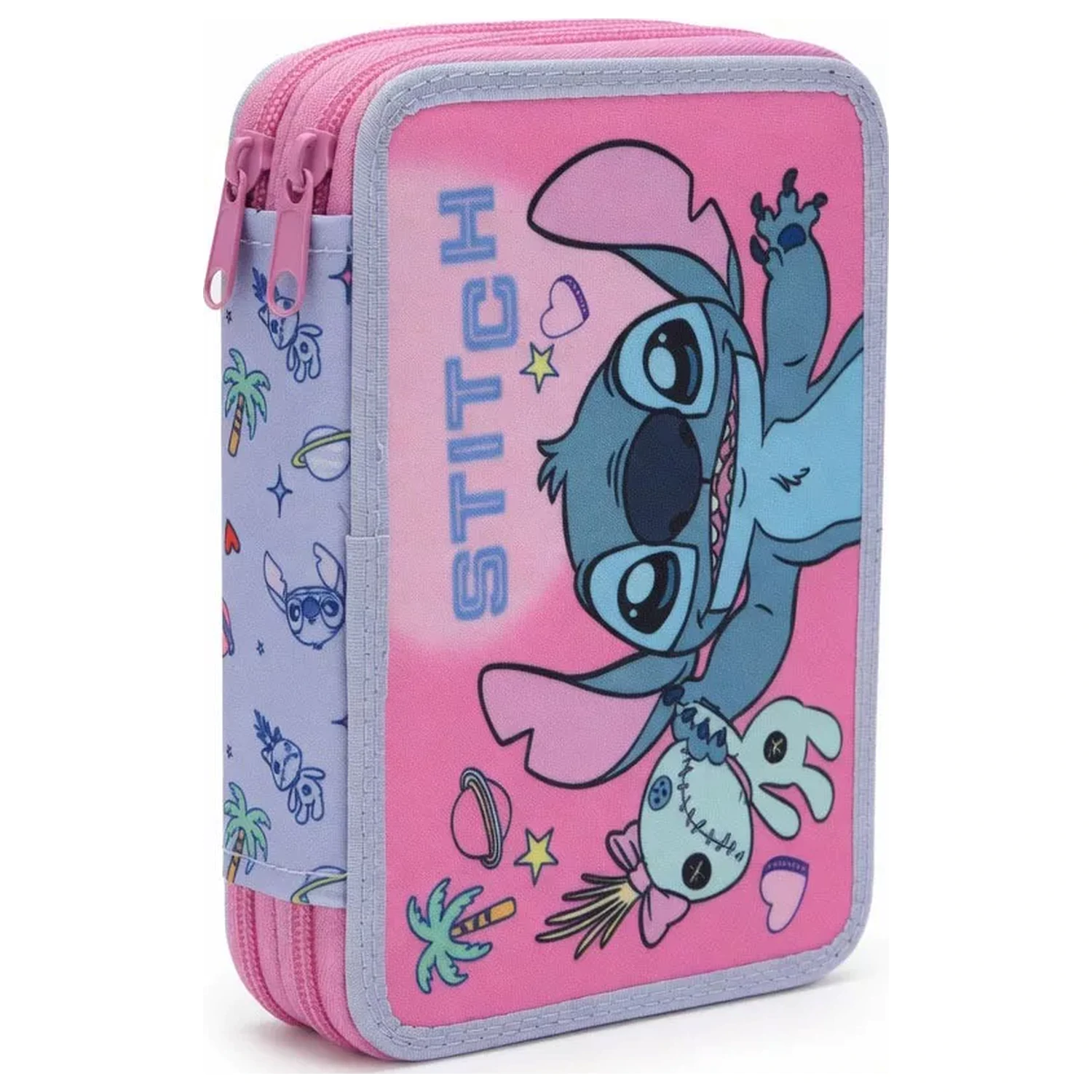 Stitch Scrapbook Penál plněný 2 patrový fotografii produktu