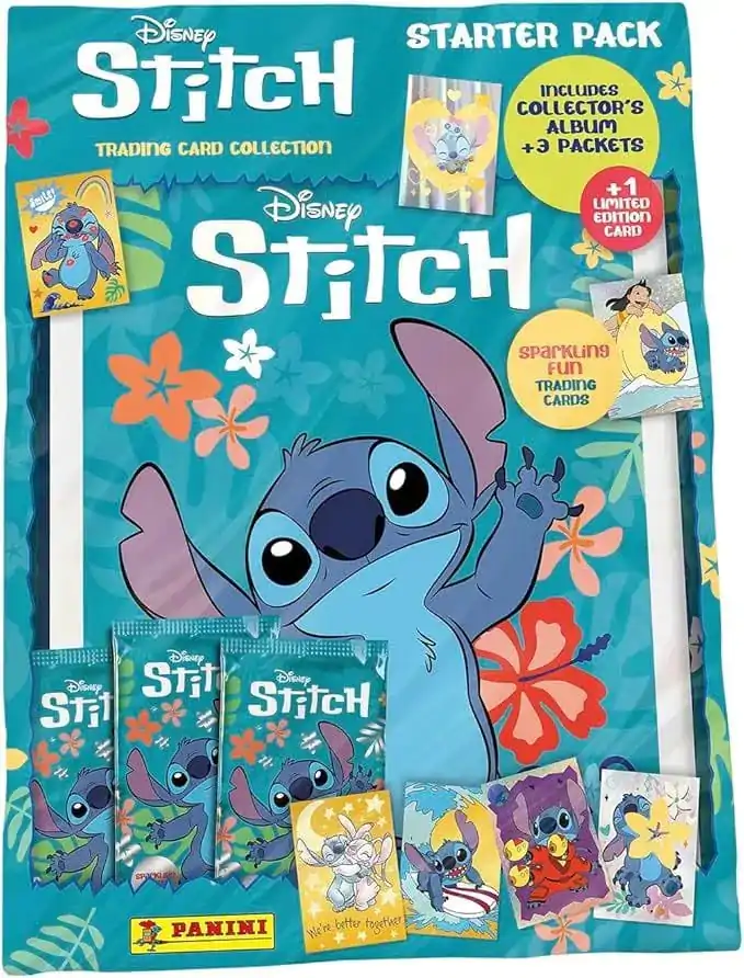 Stitch Trading Cards Starter Pack *German Version* - Startovací balíček sběratelských karet fotografii produktu
